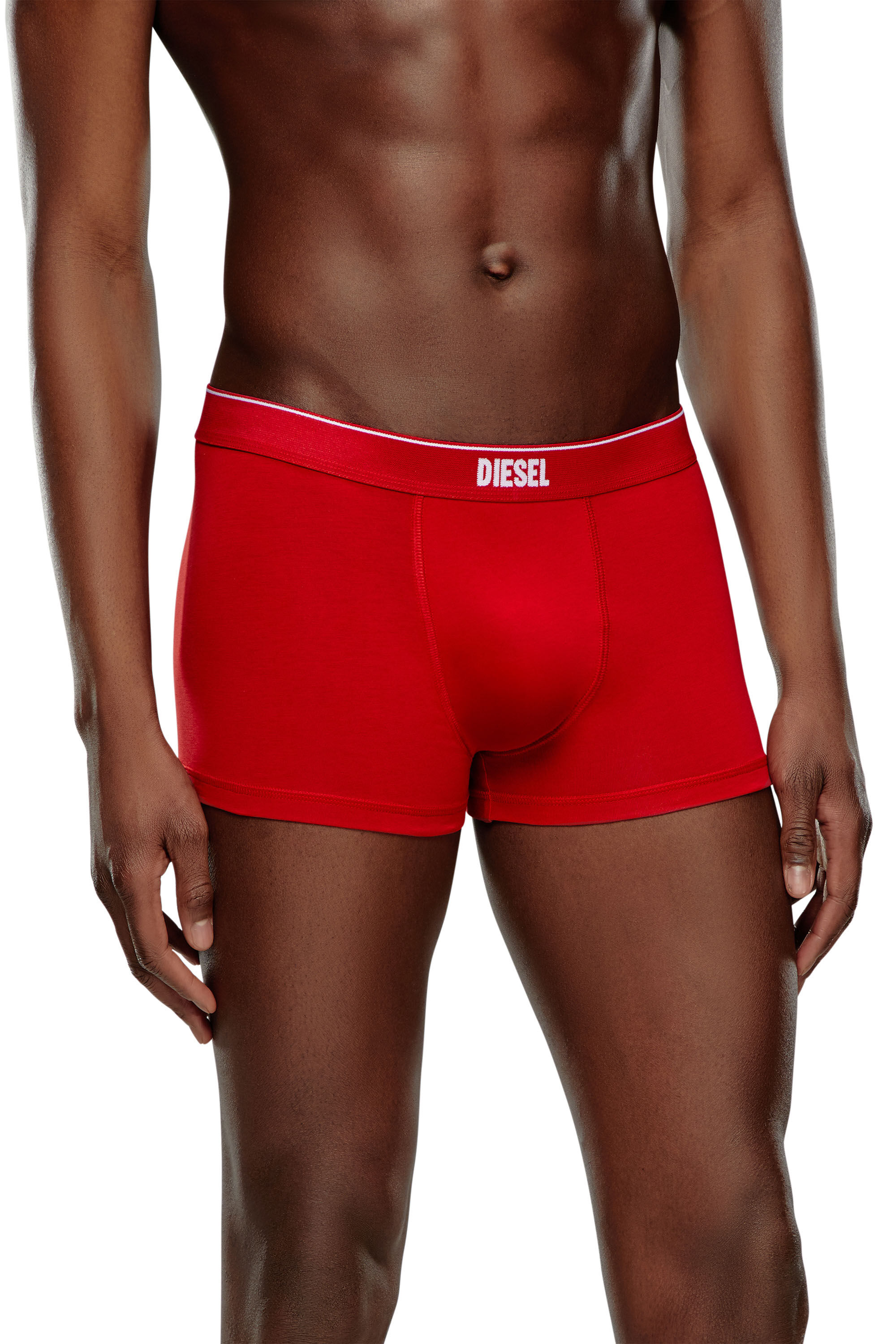 Diesel - UMBX-DAMIEN-H, Man Boxer briefs with maxi back print in Red - Image 4