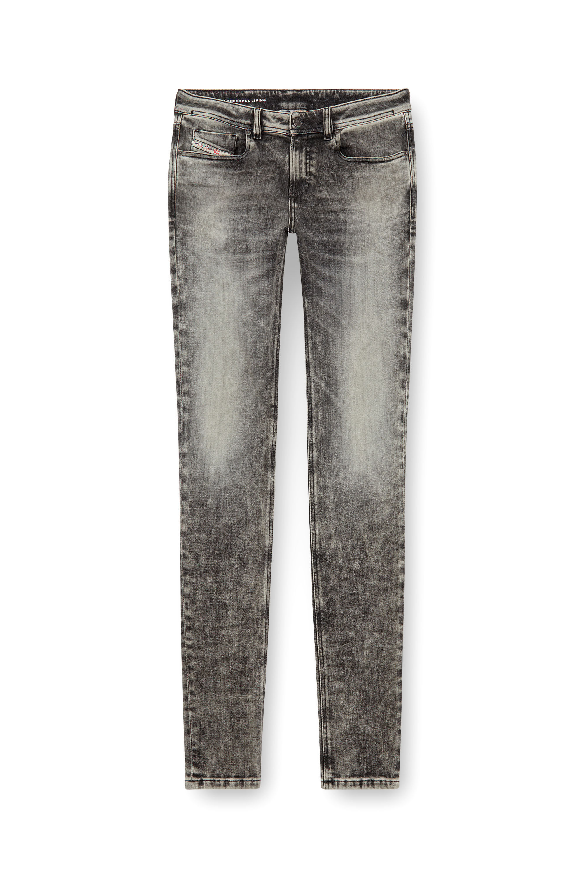 Diesel - Man Skinny Jeans 1979 Sleenker 09J28, Grey - Image 2