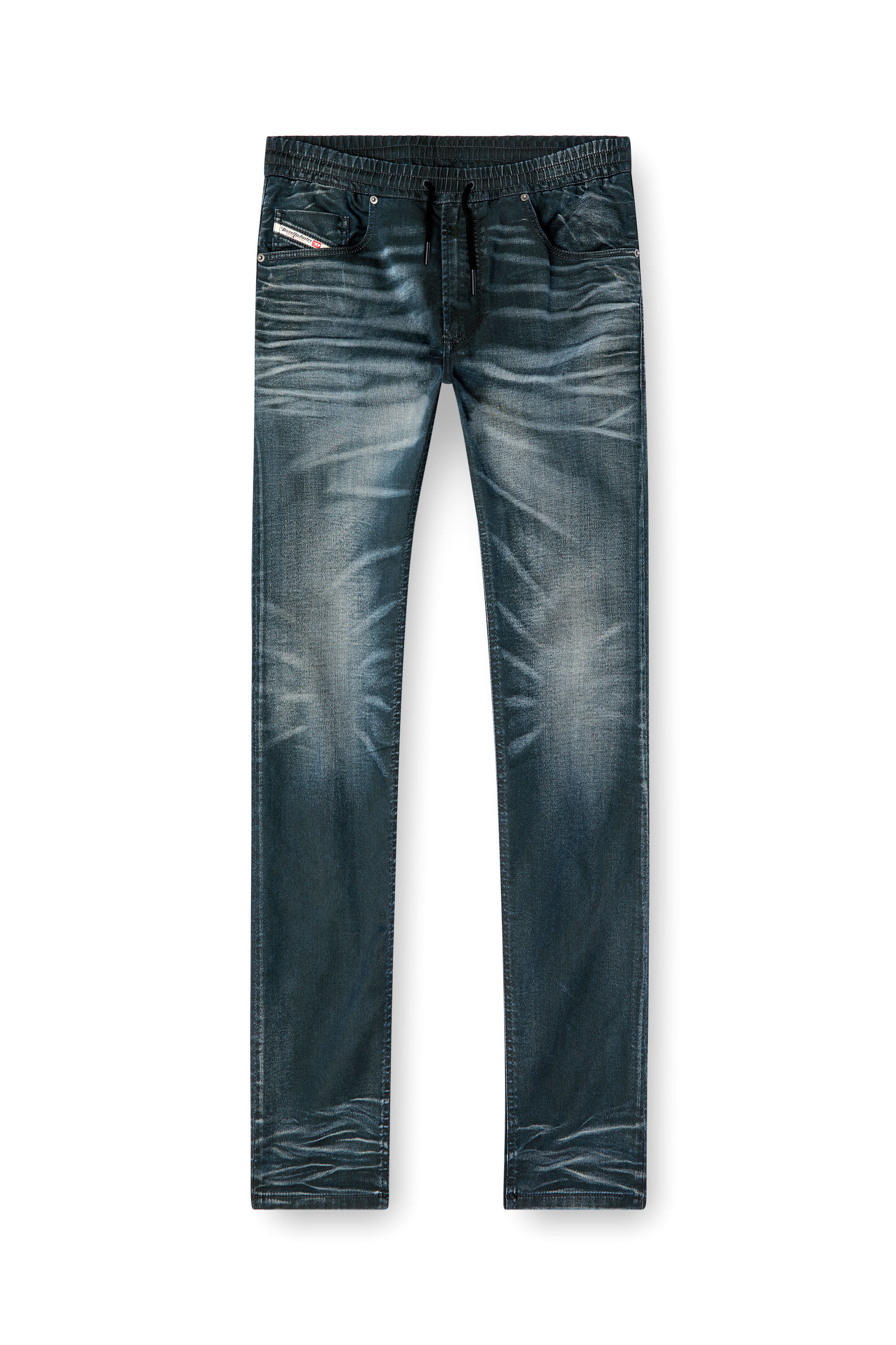 Diesel - Man's Regular 2030 D-Krooley Joggjeans® 068QK, Dark Blue - 2