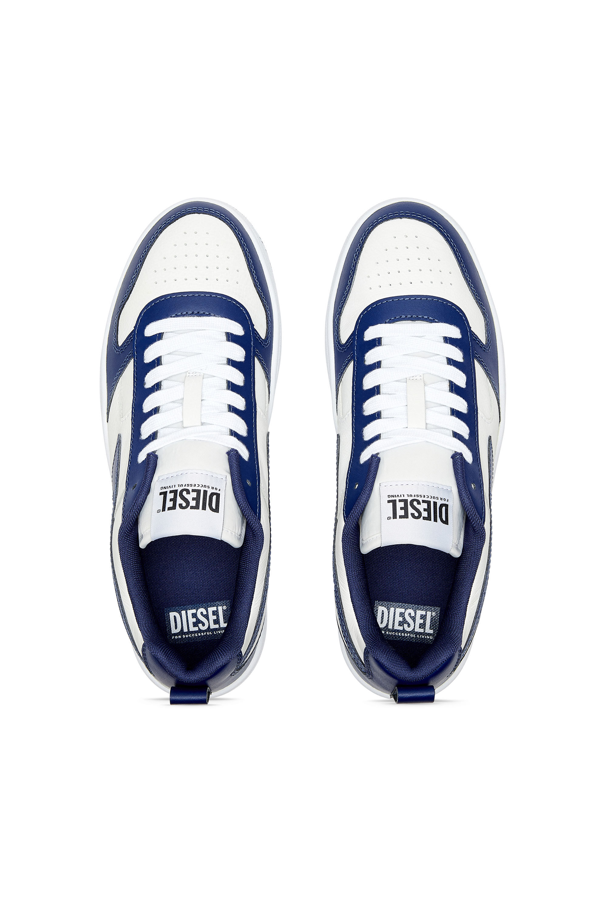Diesel - S-UKIYO V2 LOW, Man S-Ukiyo V2 Low - Low-top sneakers with D branding in Multicolor - Image 4