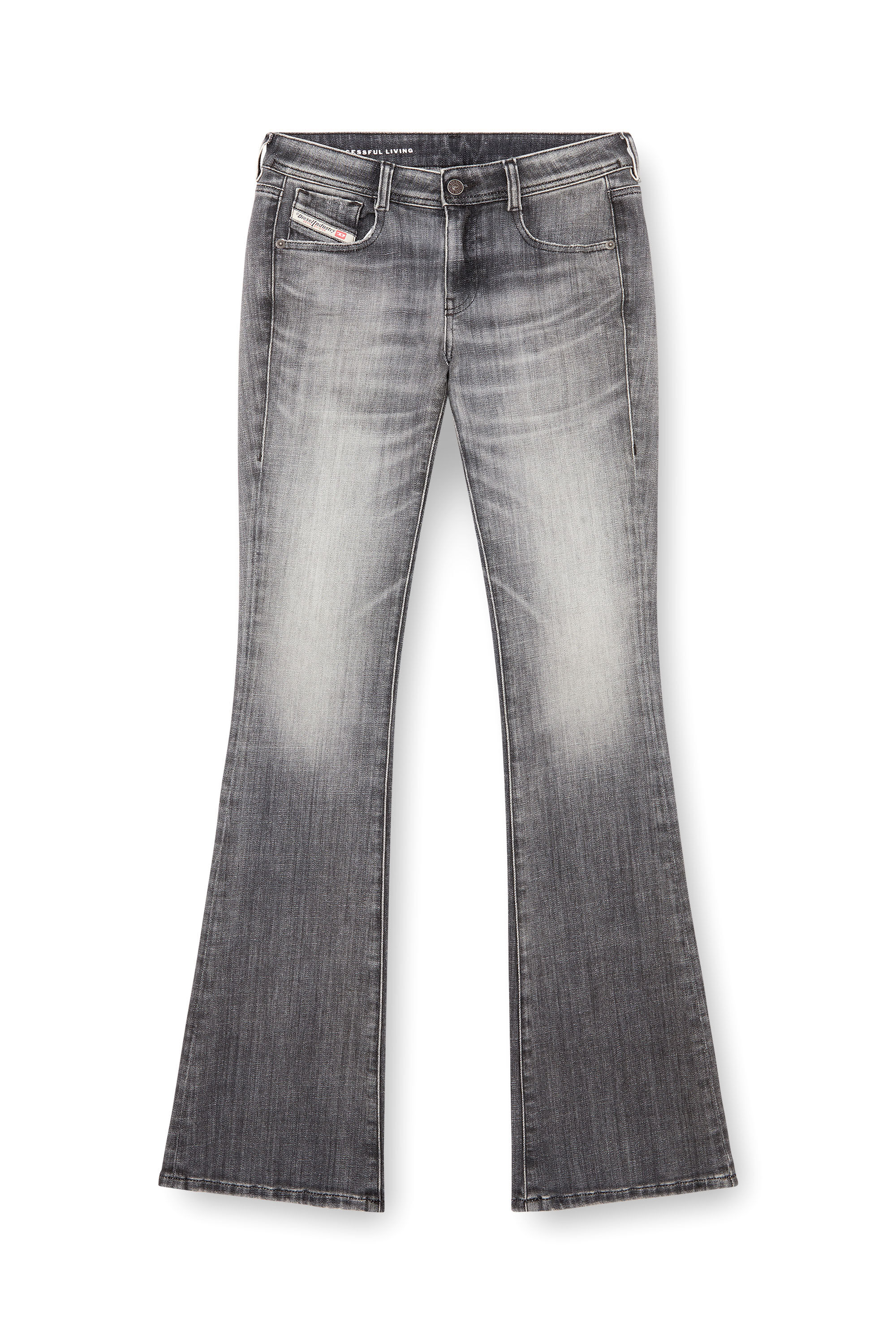 Diesel - Woman Bootcut and Flare Jeans 1969 D-Ebbey 09J29, Grey - Image 2