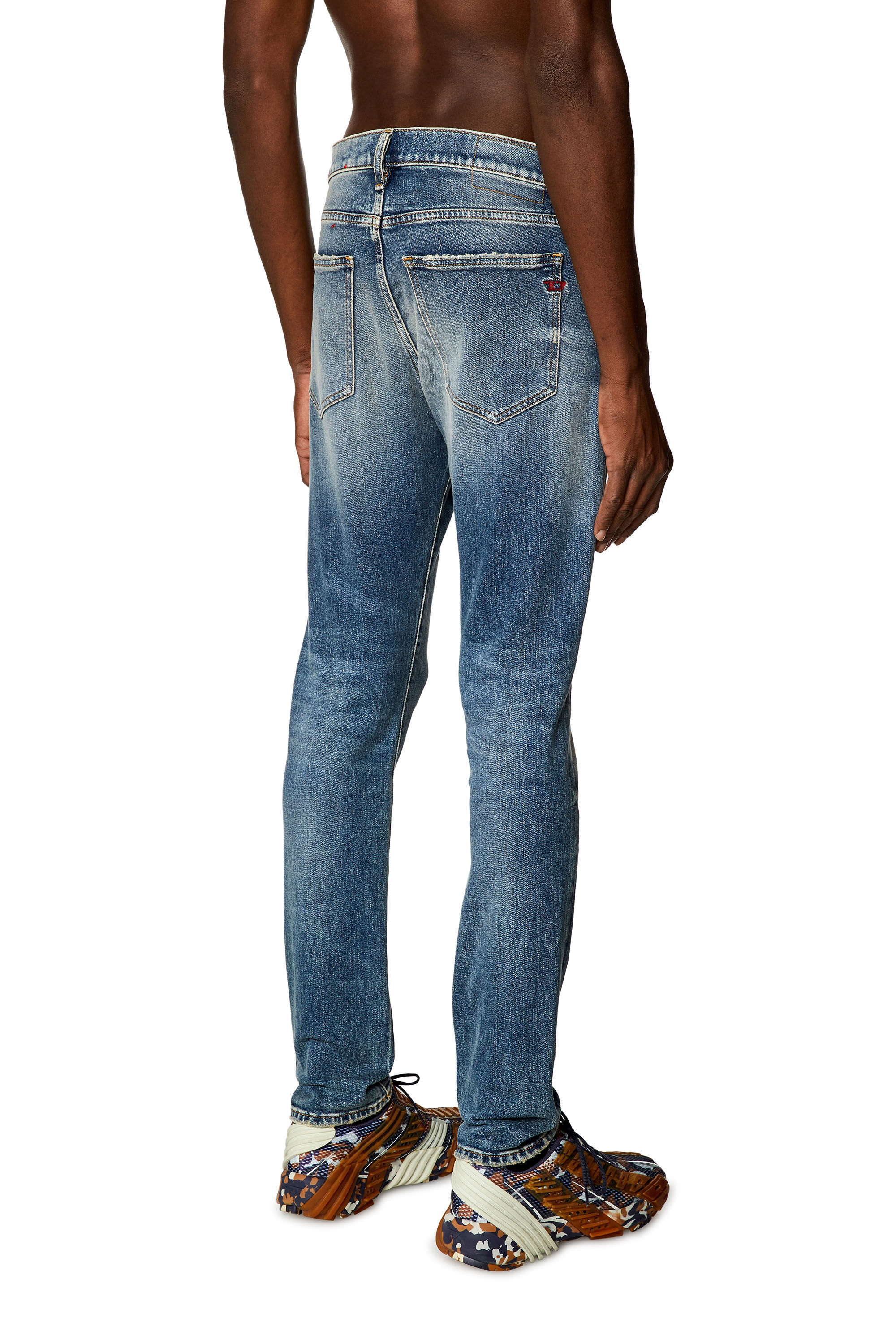 Diesel - Slim Jeans 2019 D-Strukt E07L1, Medium blue - Image 4