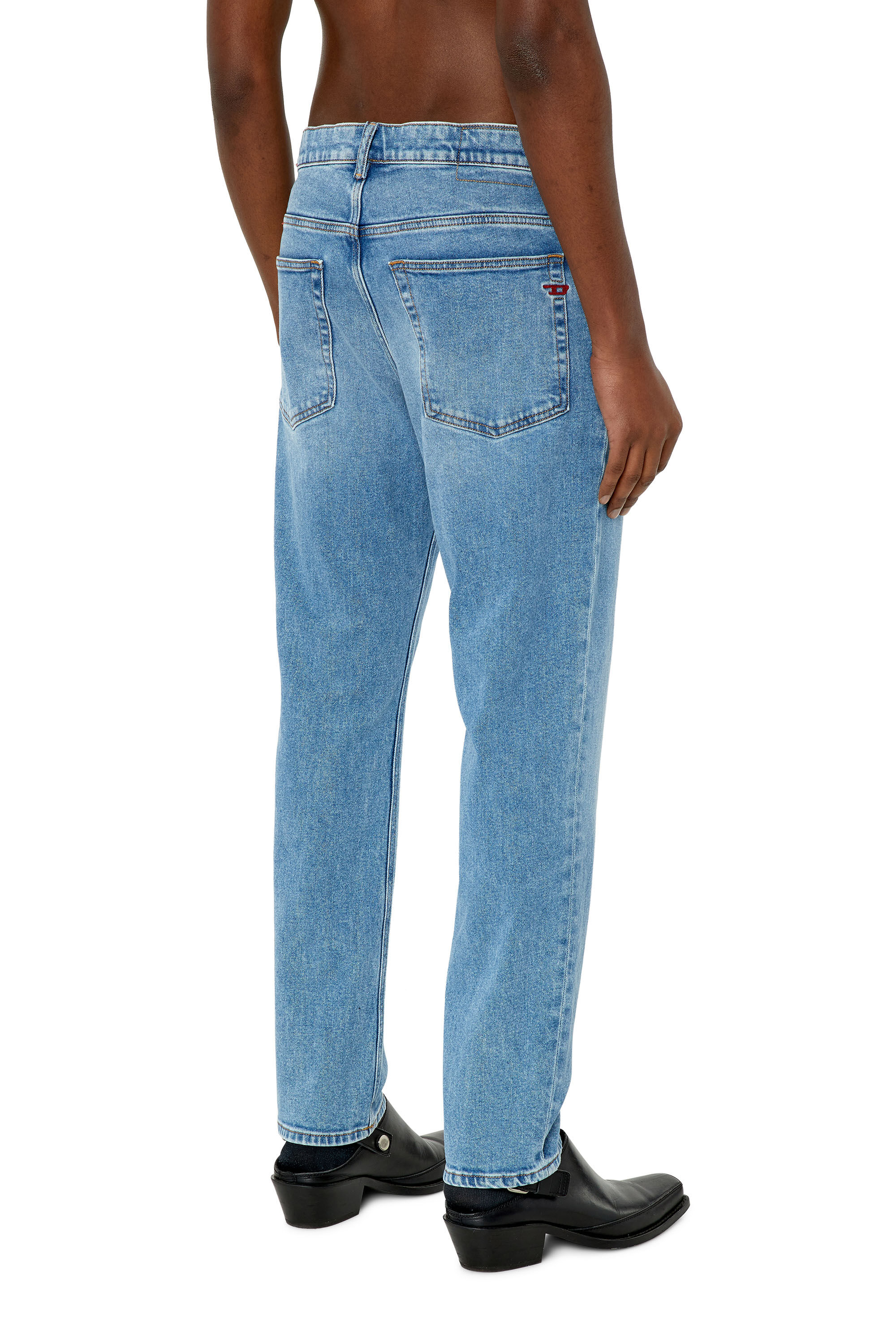 Diesel - Tapered Jeans 2005 D-Fining 9B92L, Light Blue - Image 4