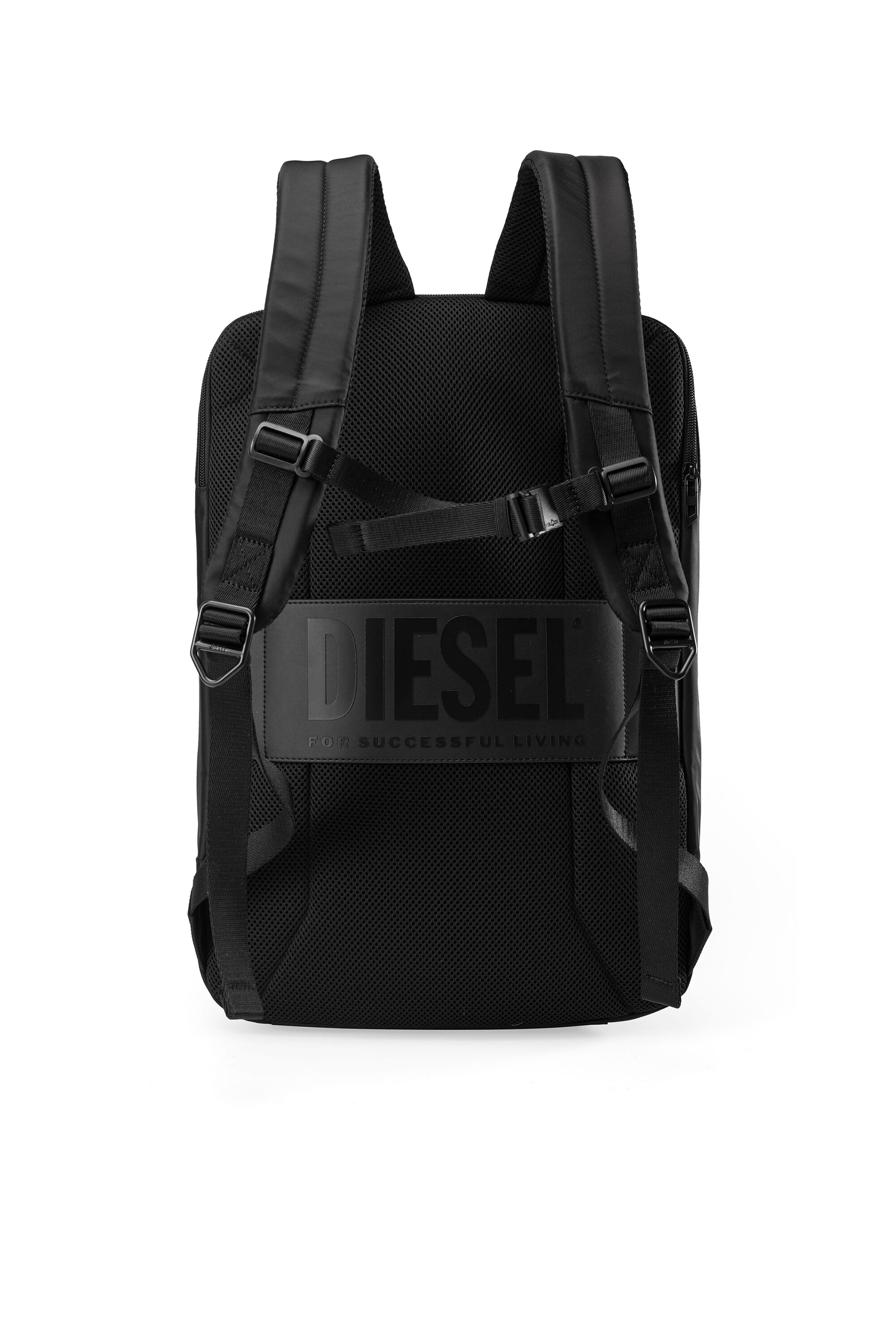 Diesel - DIESEL PC STRONG IMAGE BACKPACK- DSB005, Unisex's Rugged travel backpack in Black - 2