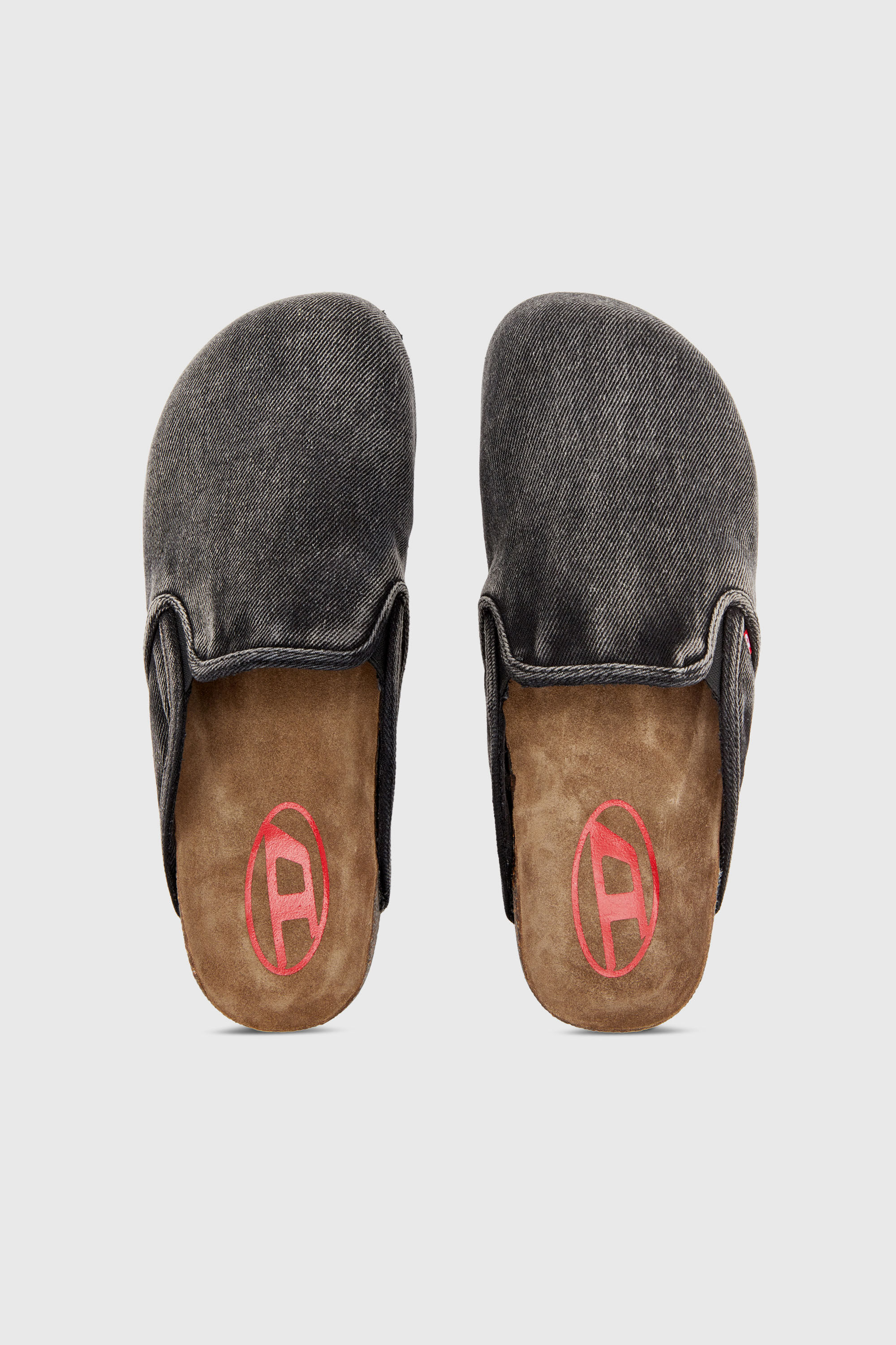 Diesel - D-WOODSTOCK SLIP-ON, Man's D-Woodstock-Denim mules in Black - 5