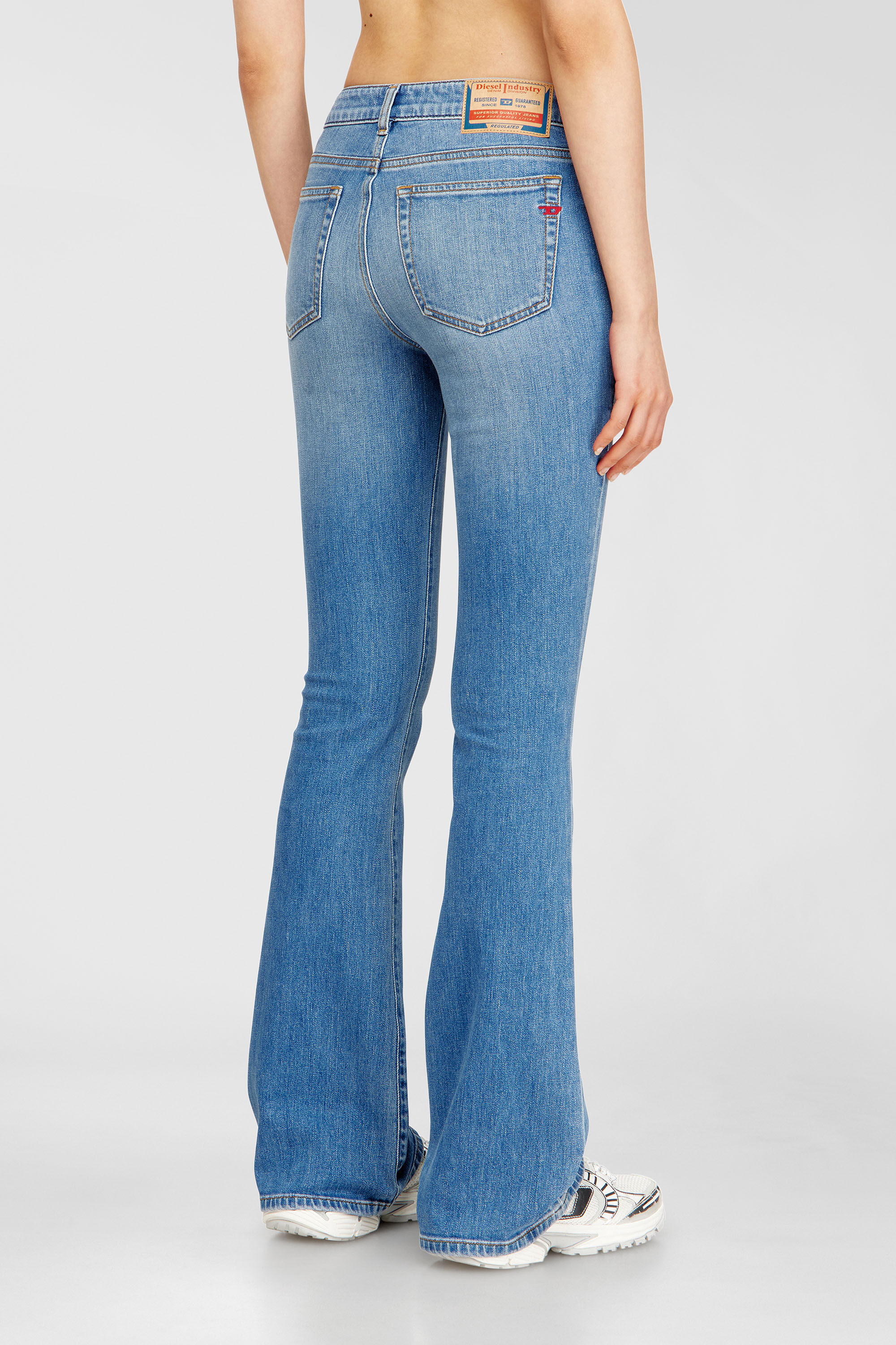 Diesel - Woman's Bootcut Jeans 1969 D-Ebbey 0ADBH, Light Blue - 3