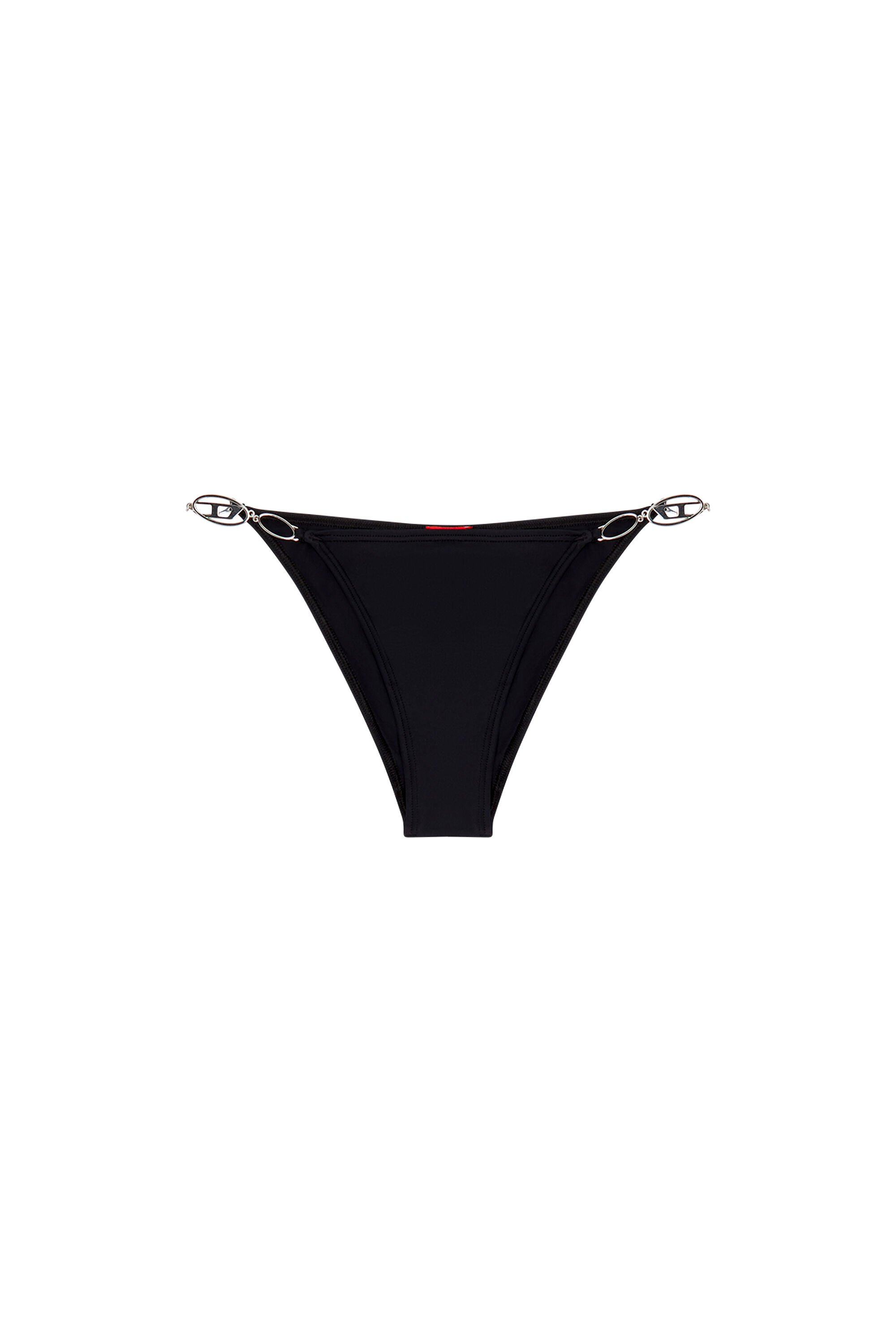 Diesel - BFPN-IRINA, Woman Bikini briefs with Oval D plaques in Black - Image 4