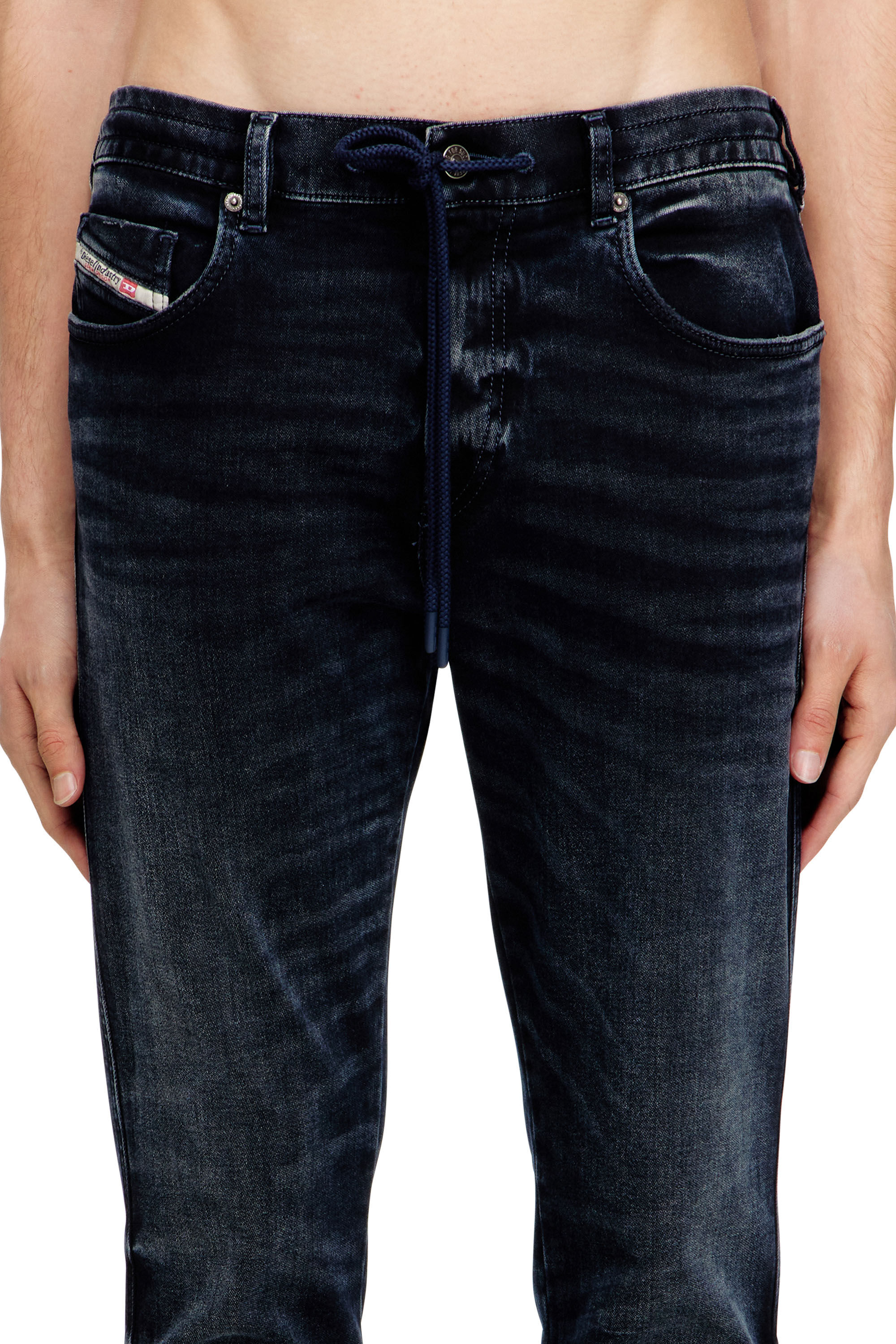Diesel - Man's Slim 2062 D-Strukt Joggjeans&reg; 09N80, Dark Blue - 5