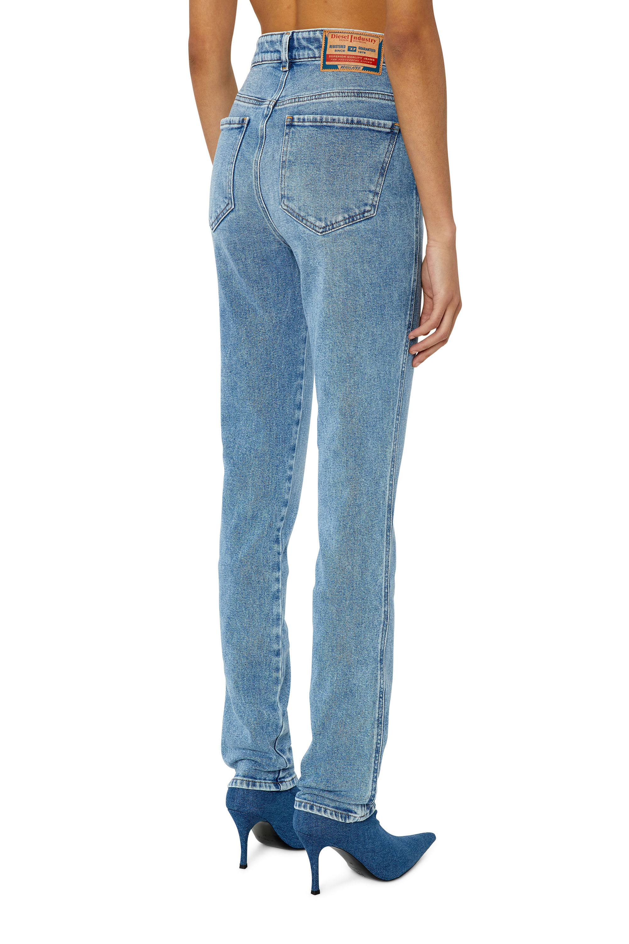 Diesel - Straight Jeans 1994 9B92L, Light Blue - Image 4