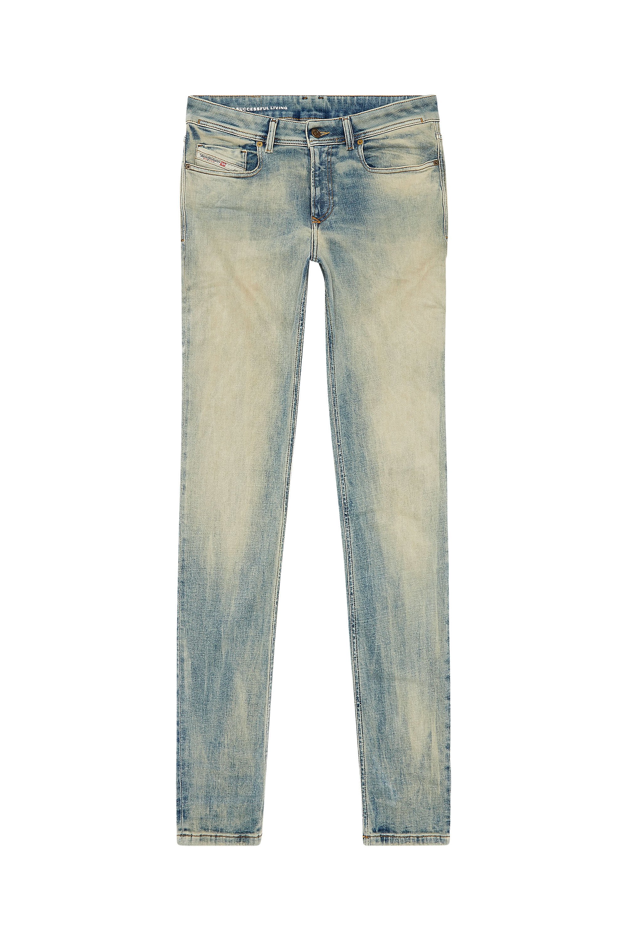 Diesel - Man Skinny Jeans 1979 Sleenker 09H75, Light Blue - Image 2