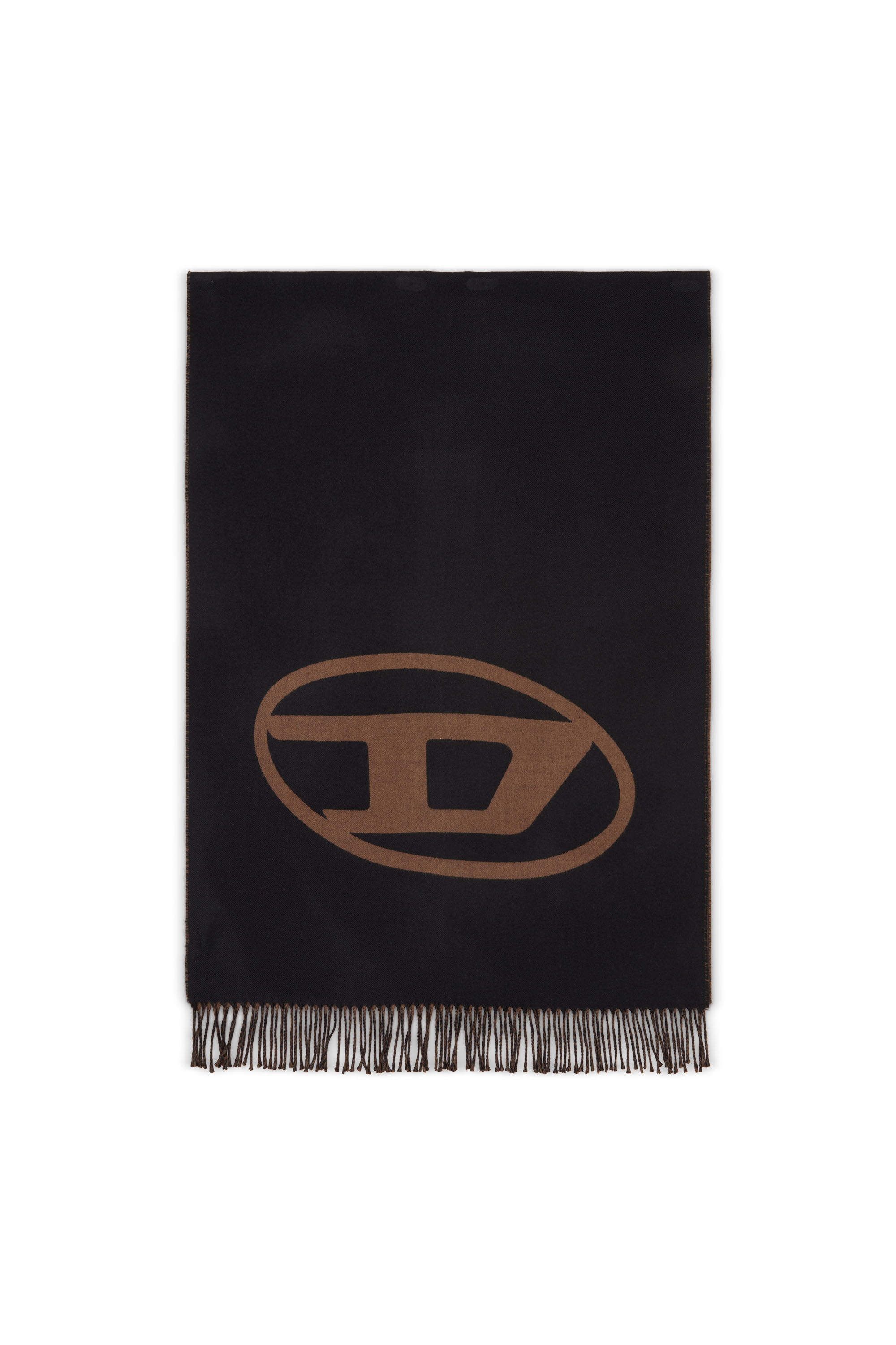 Diesel - S-TEVIE, Man's Reversible two tone wool scarf in null - 1