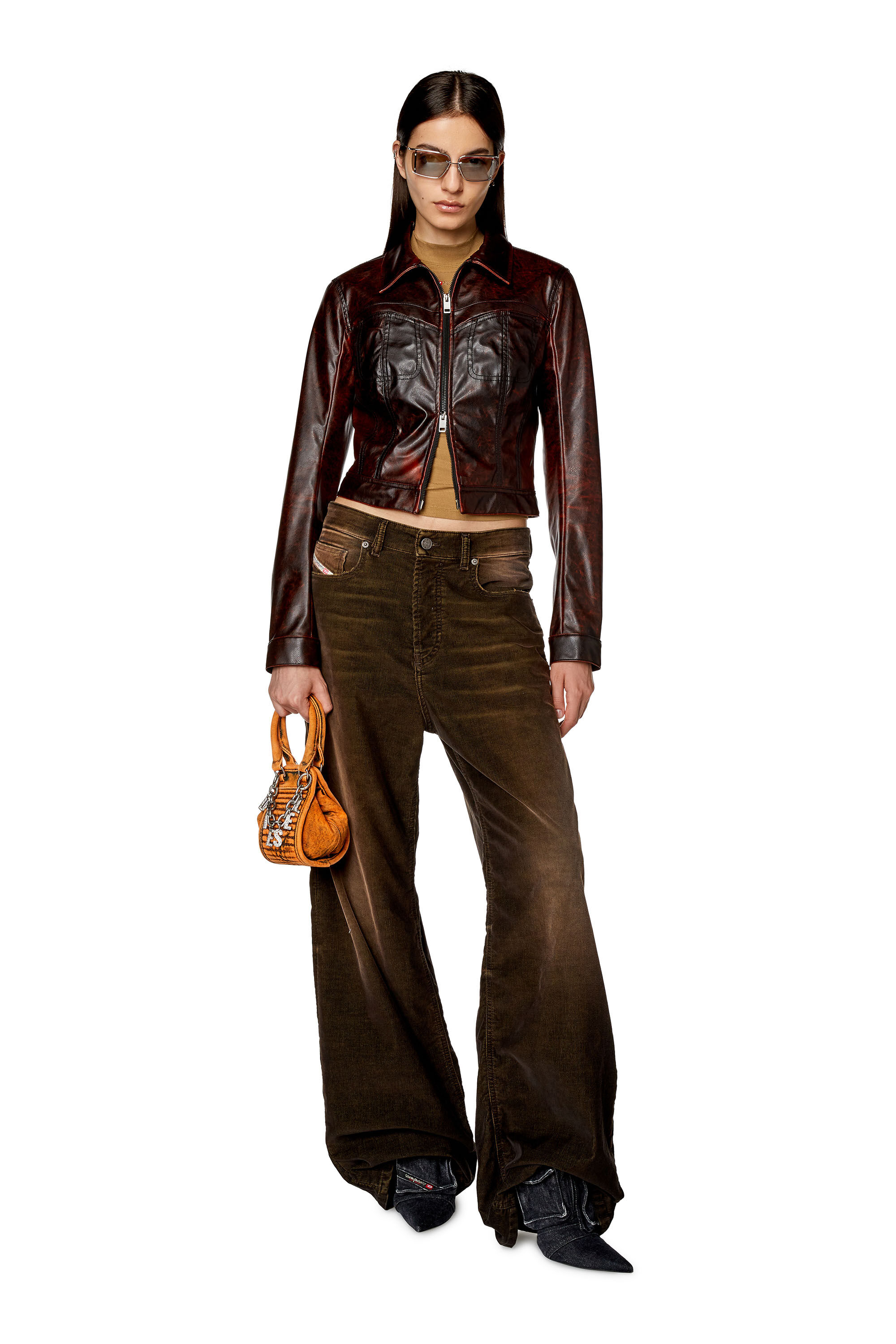 Diesel - Straight Jeans 1996 D-Sire 003GJ, Dark Brown - Image 1