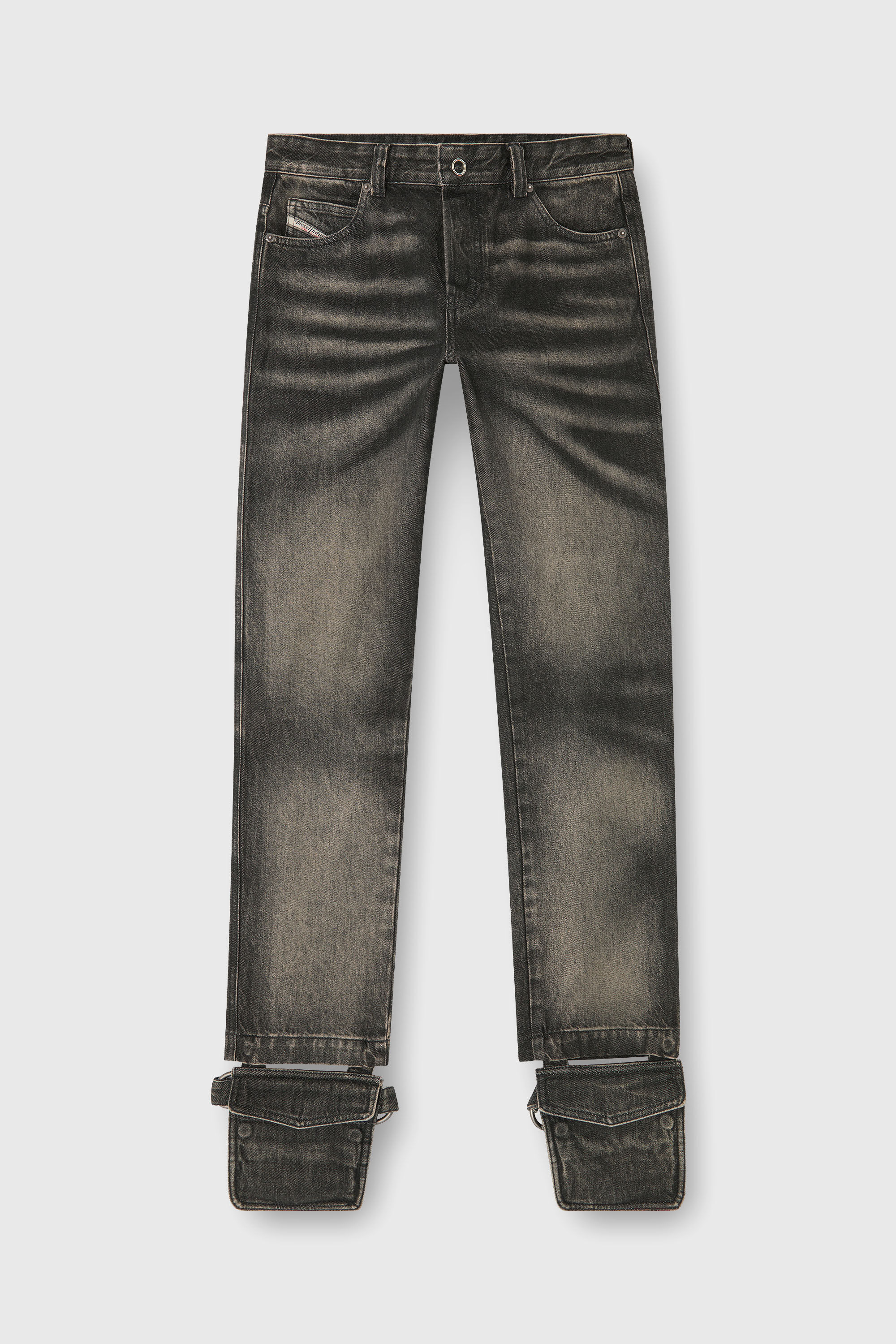 Diesel - Man's Slim Jeans D-Ghetvyl 09R33, Black/Dark grey - 6