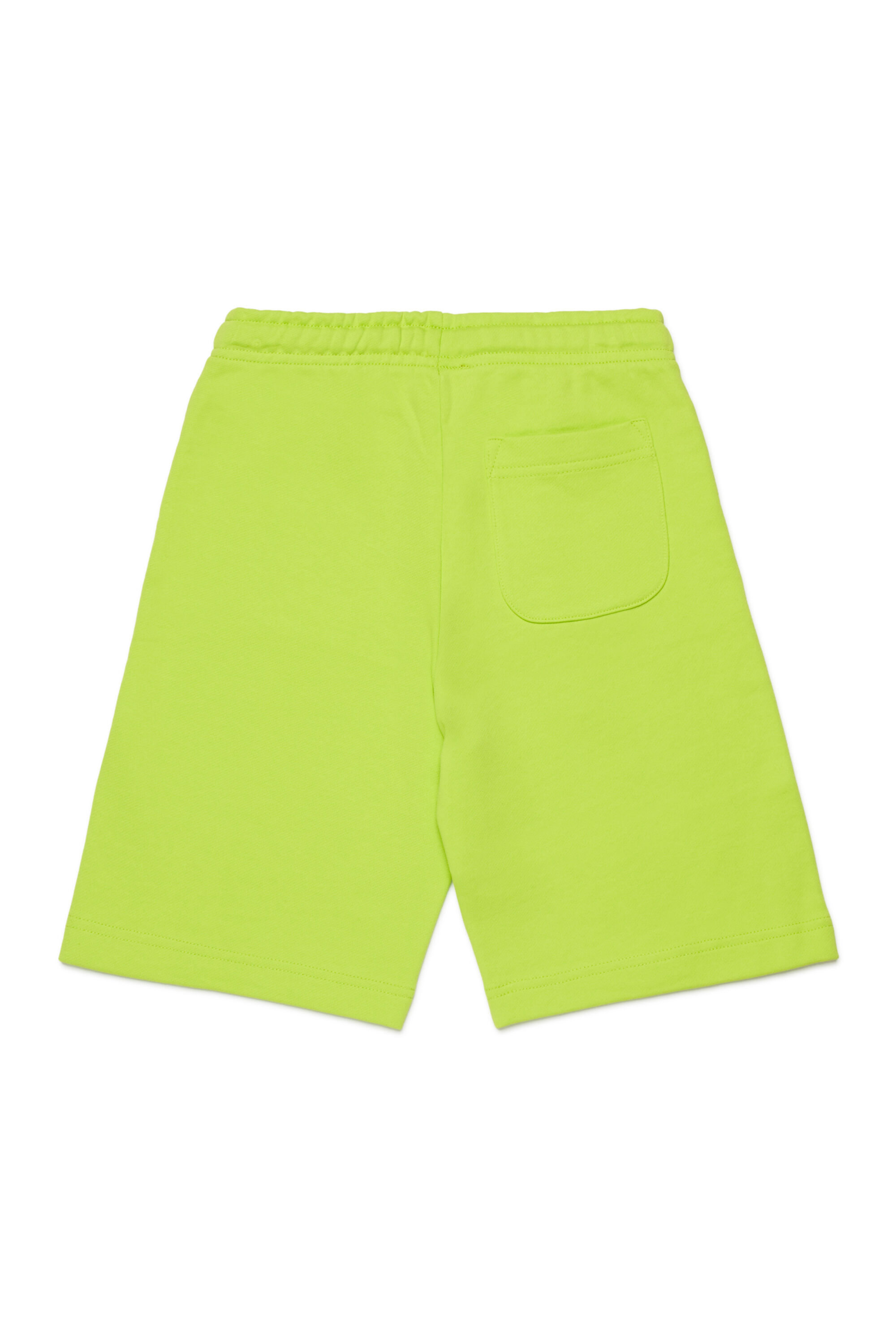 Diesel - PXGINSHORT, Unisex's Sweat shorts with logo patch in Green - 2
