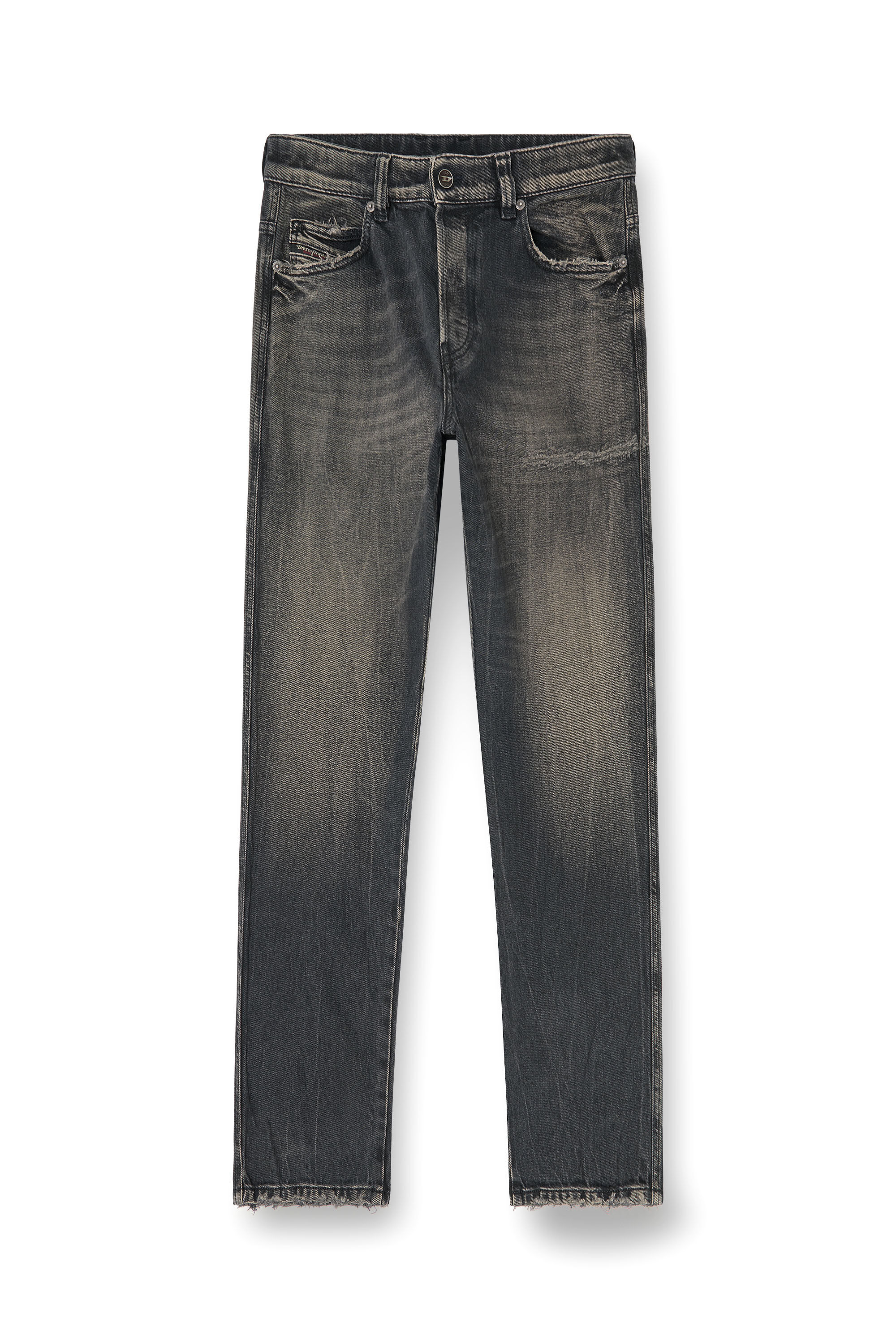 Diesel - Man's Slim Jeans 1993 D-Vyl 09P46, Black/Dark grey - 6