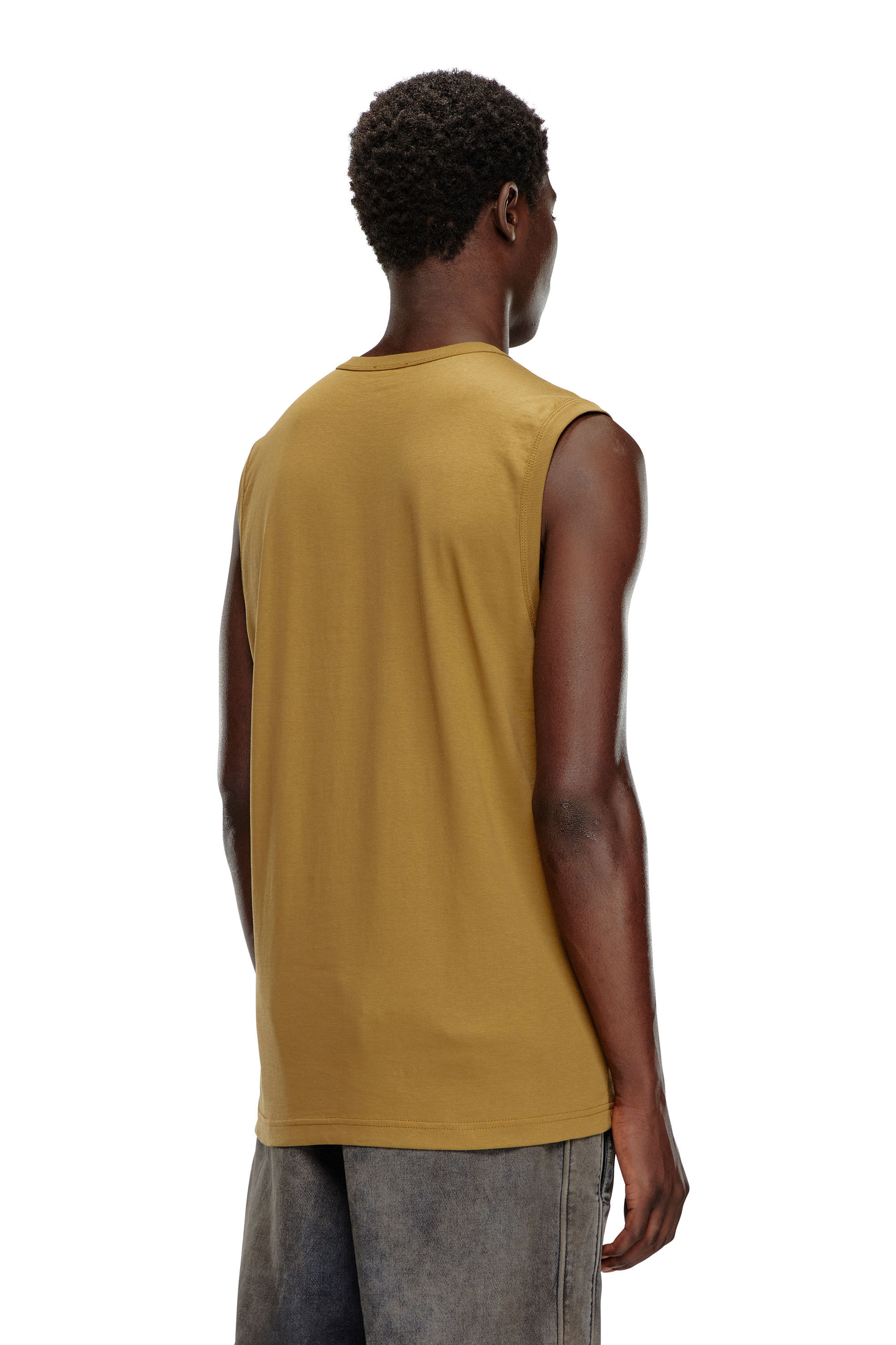 Diesel - T-BISCO-OD, Man Tank top with injection-moulded Oval D in ToBeDefined - Image 4