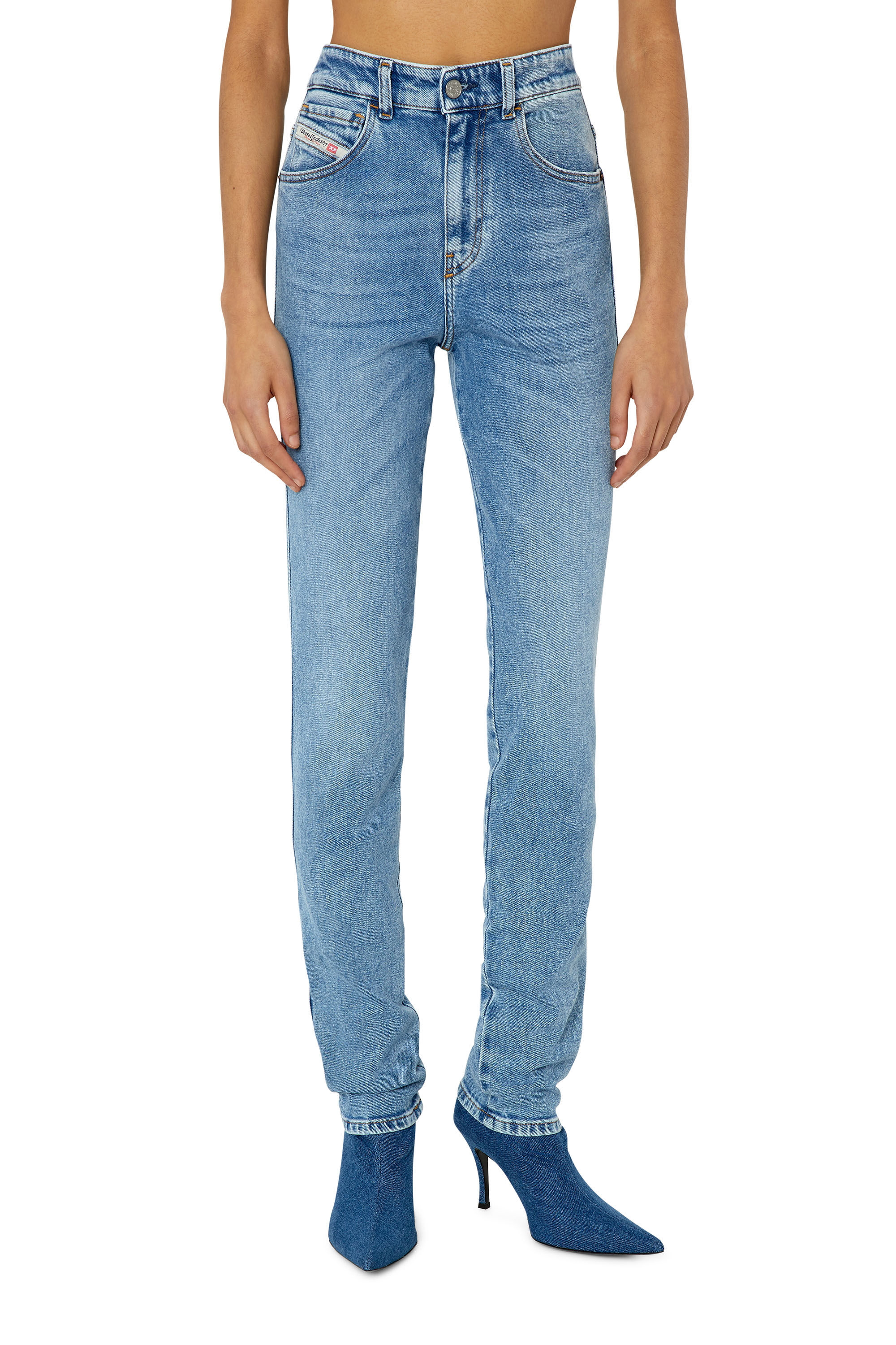 Diesel - Straight Jeans 1994 9B92L, Light Blue - Image 3