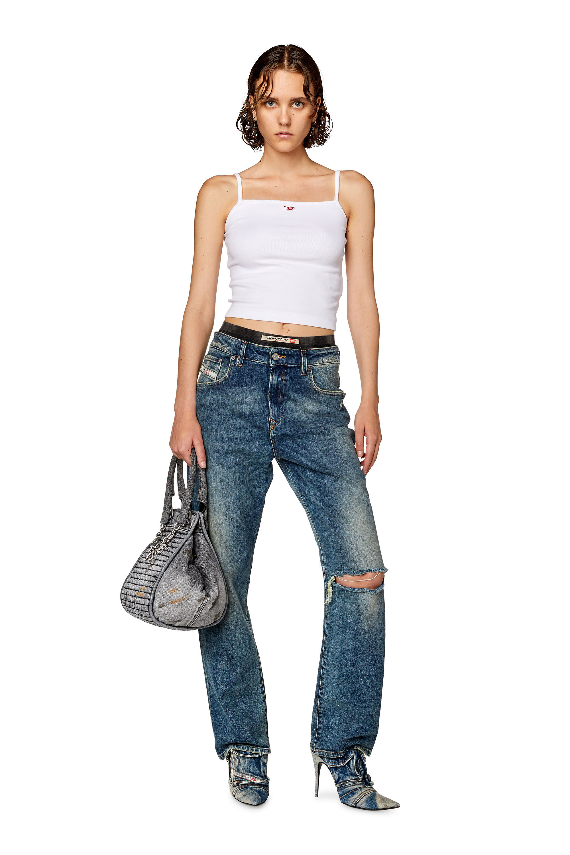 Diesel - Straight Jeans 1999 D-Reggy 007M5, Dark Blue - Image 1
