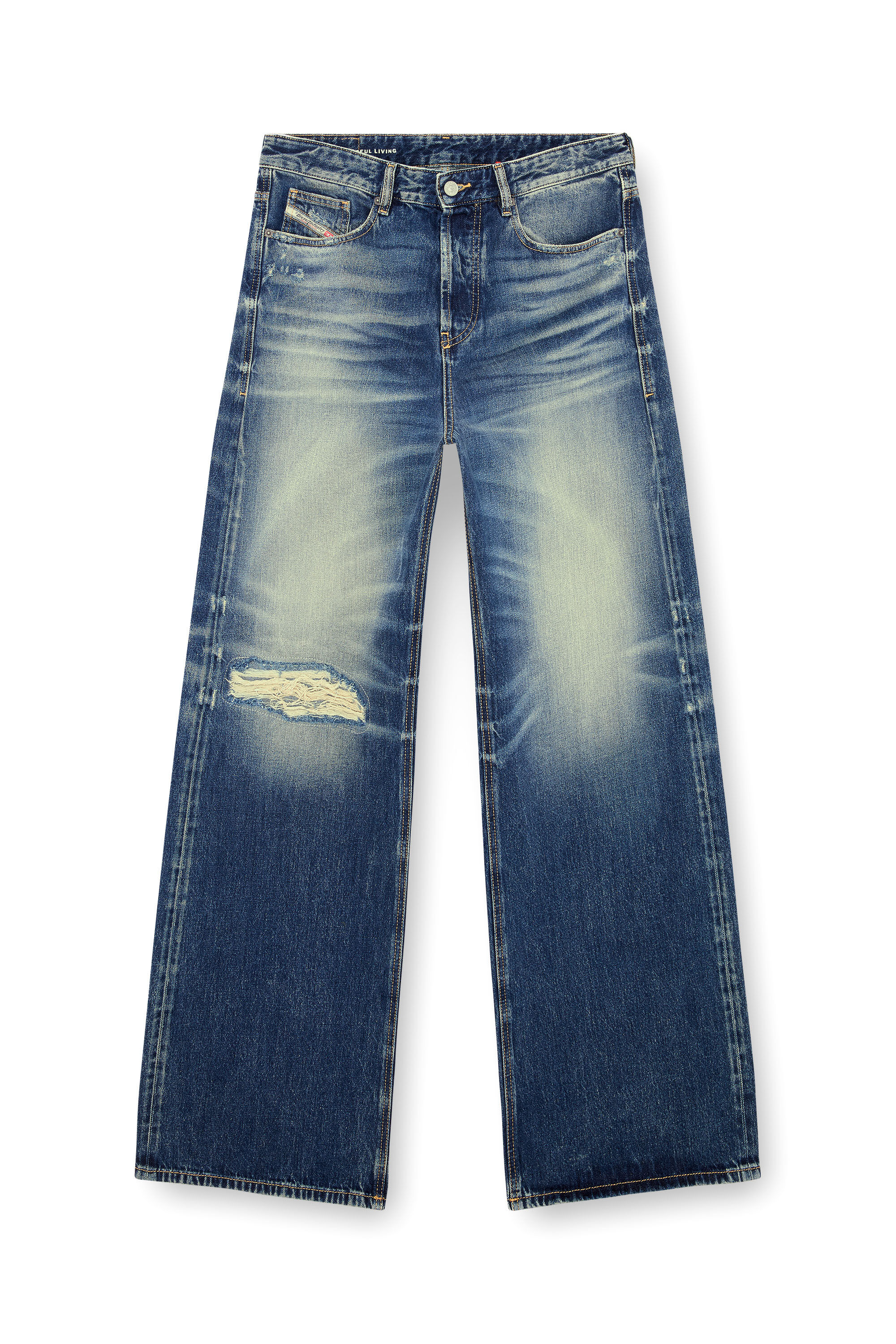 Diesel Relaxed Jeans D-Rise 007f6 DIESEL Relaxed Jeans D-Rise