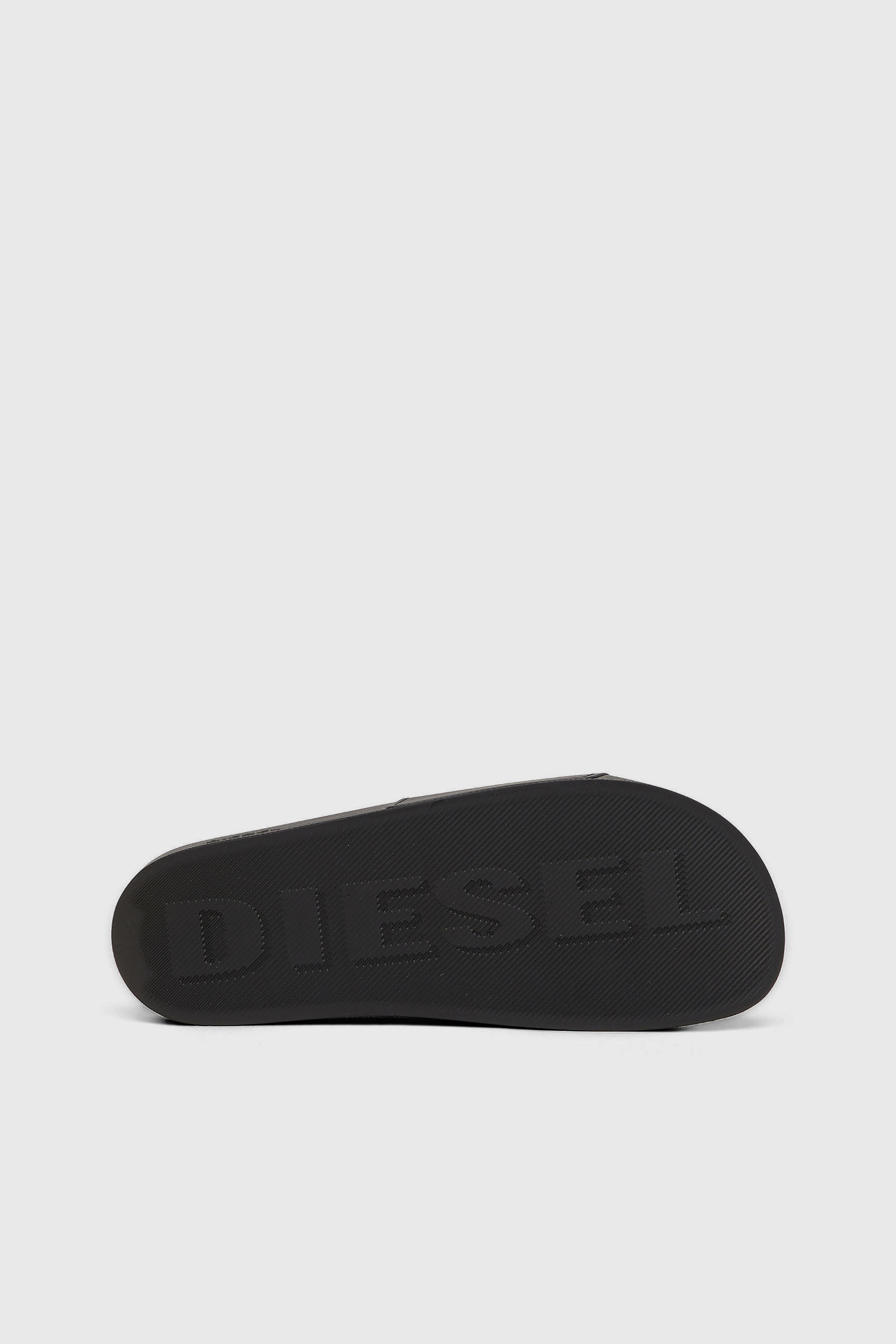 Diesel - SA-SWIM, Man's Sa-Swim-Rubber pool slides with D logo in Black - 5