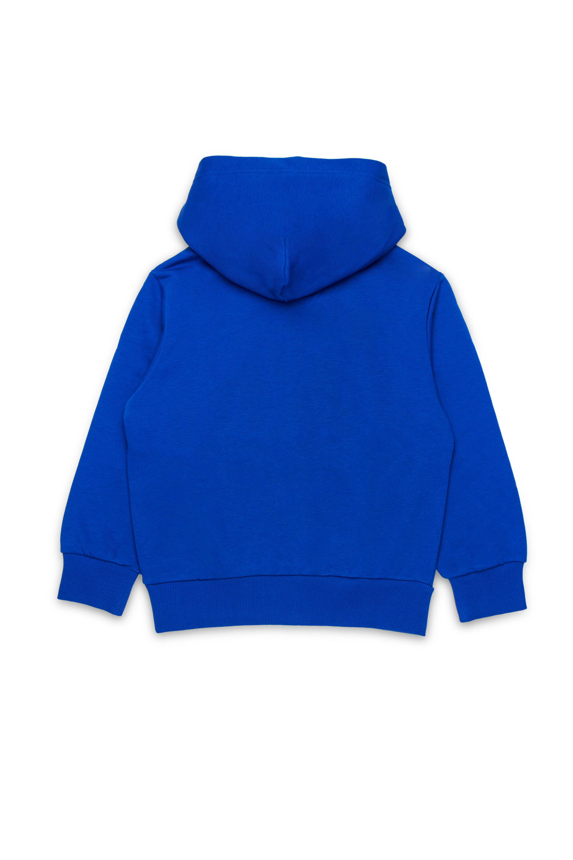Diesel - SDROPSHOOD OVER, Man's Cotton sweatshirt with logo print in Blue - 2