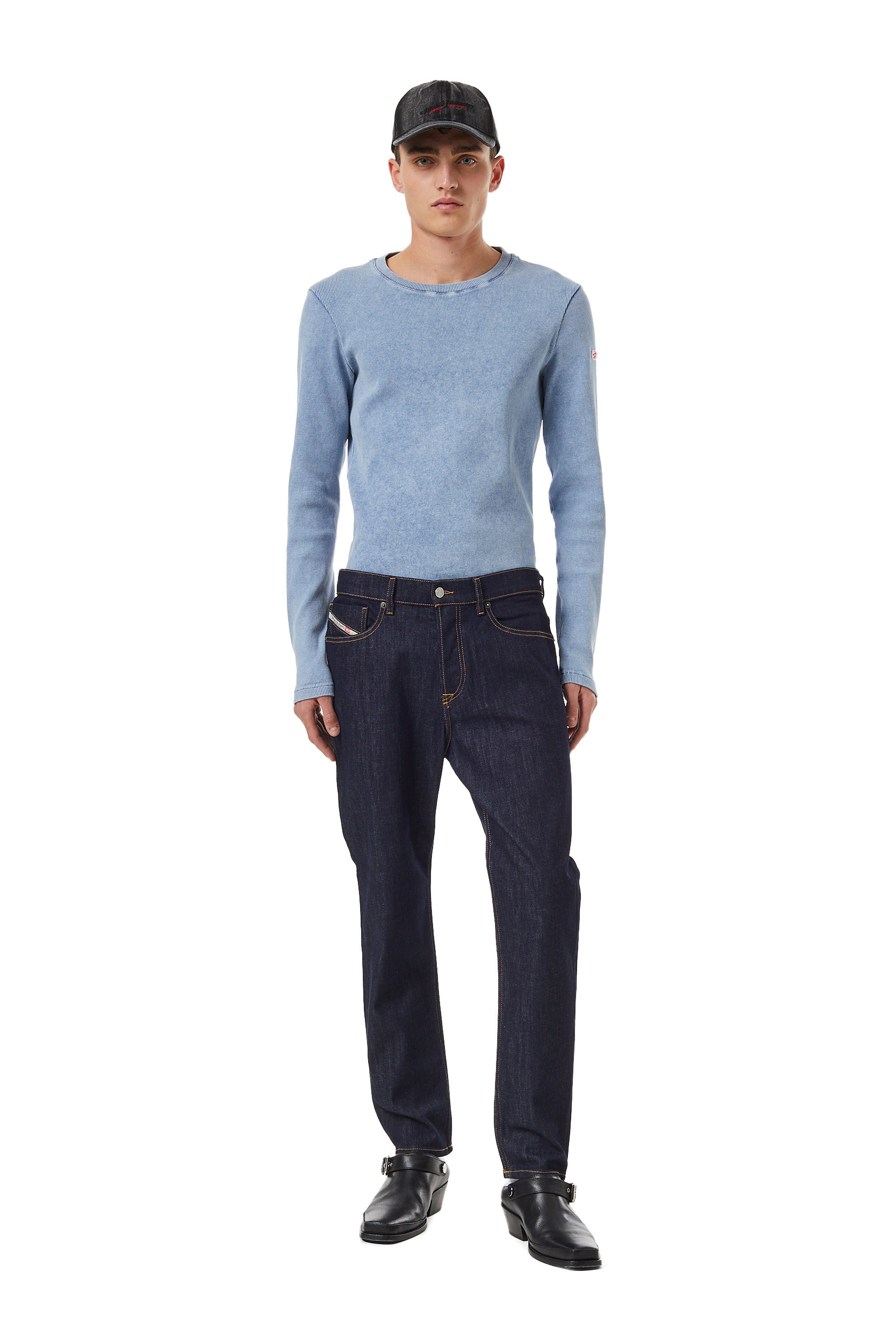 Diesel - Tapered Jeans 2005 D-Fining Z9B89, Dark Blue - Image 1