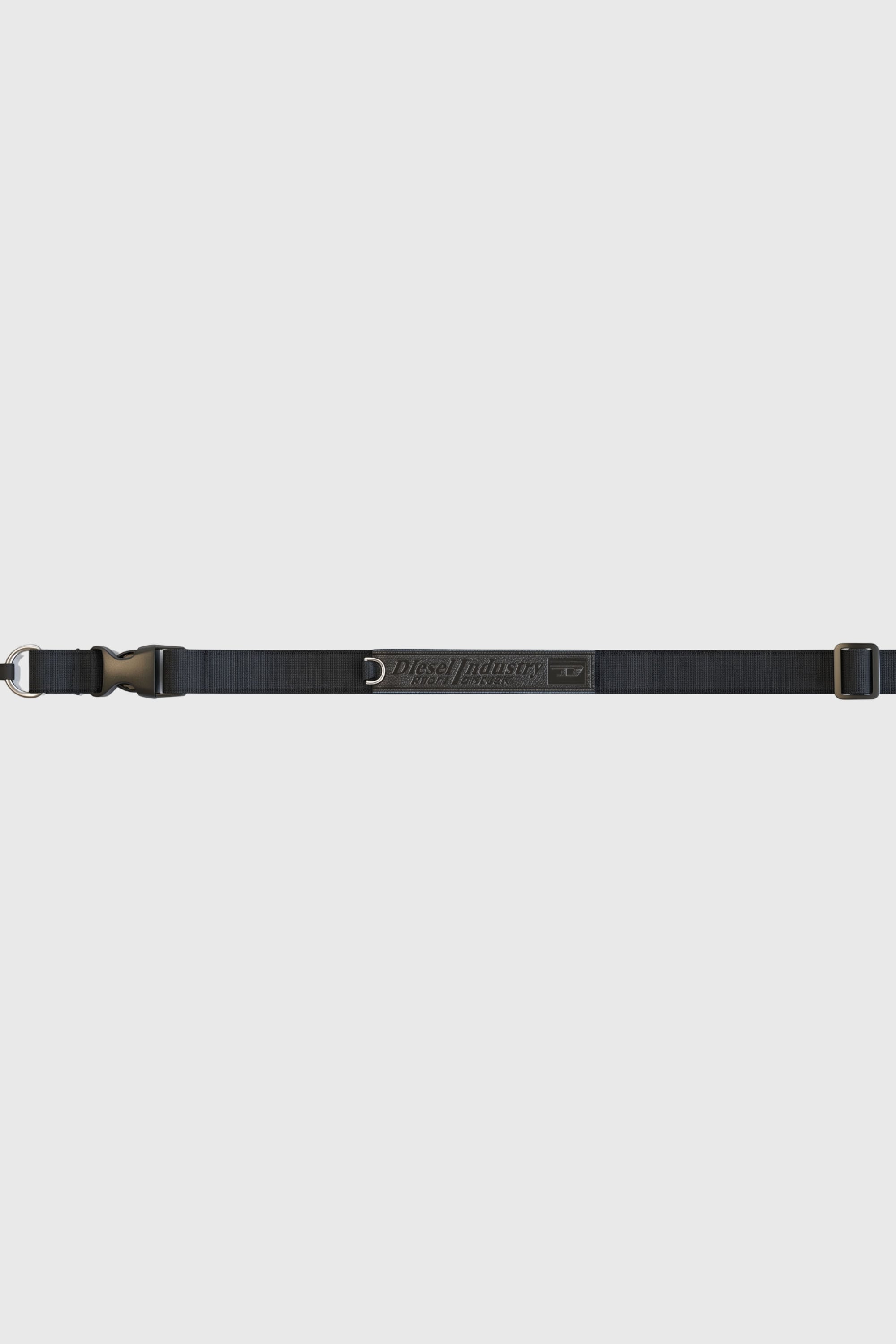 Diesel - 60658 UNIVERSAL STRAP, Unisex's Flag D necklace phone crossbody strap in Black - 3