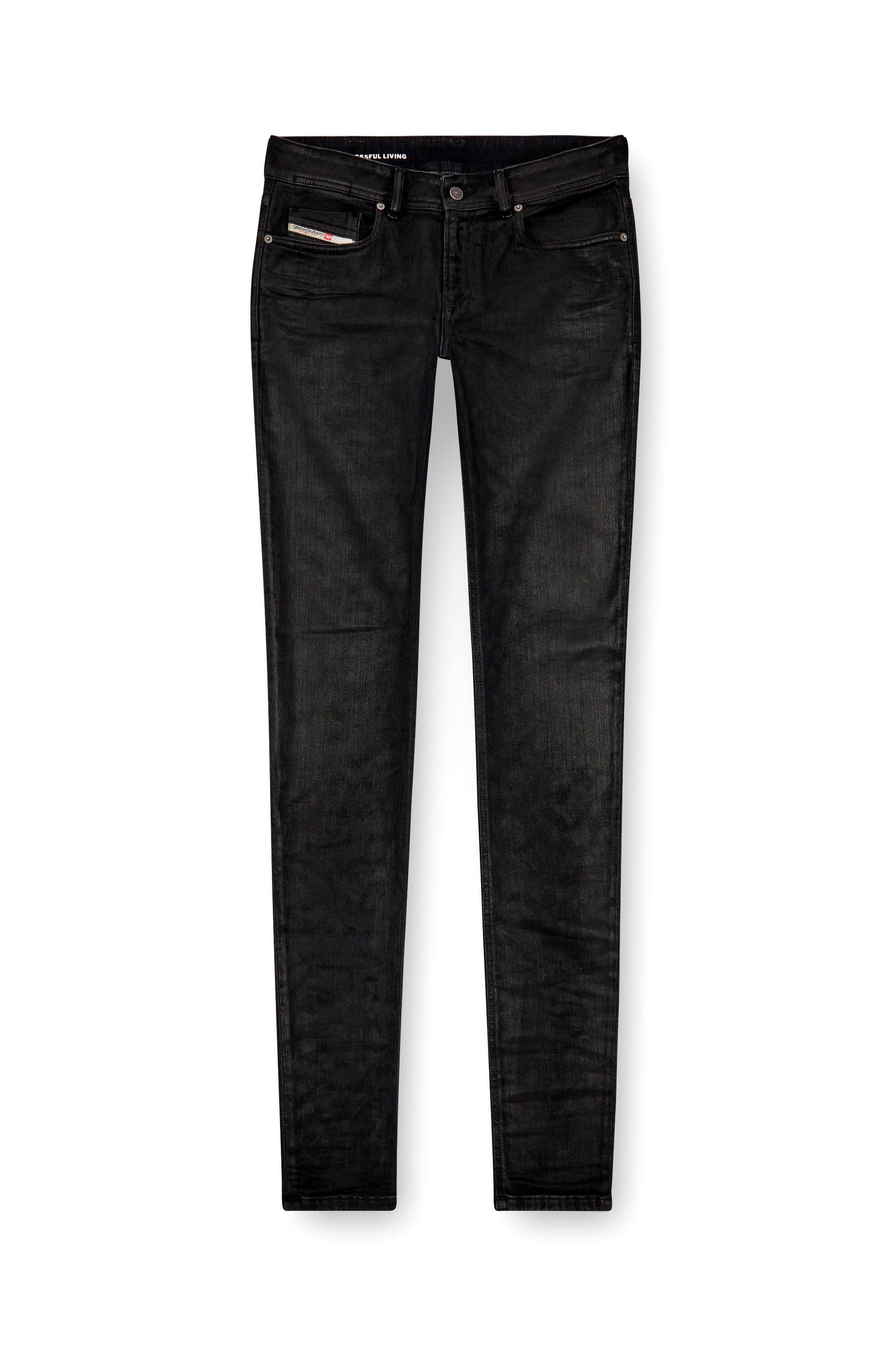 Diesel - Man Skinny Jeans 1979 Sleenker 09J30, Black/Dark grey - Image 2