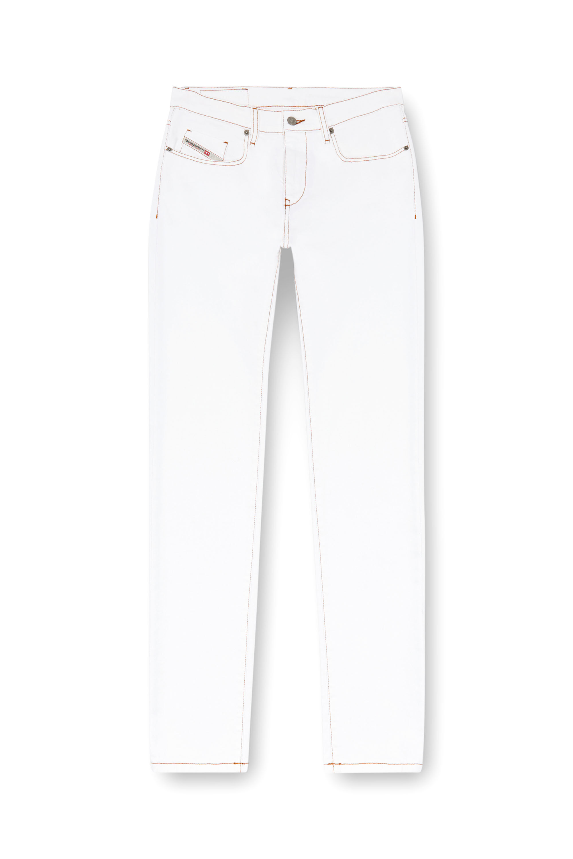 Diesel - Man's Slim Jeans 2019 D-Strukt 09K05, White - 2