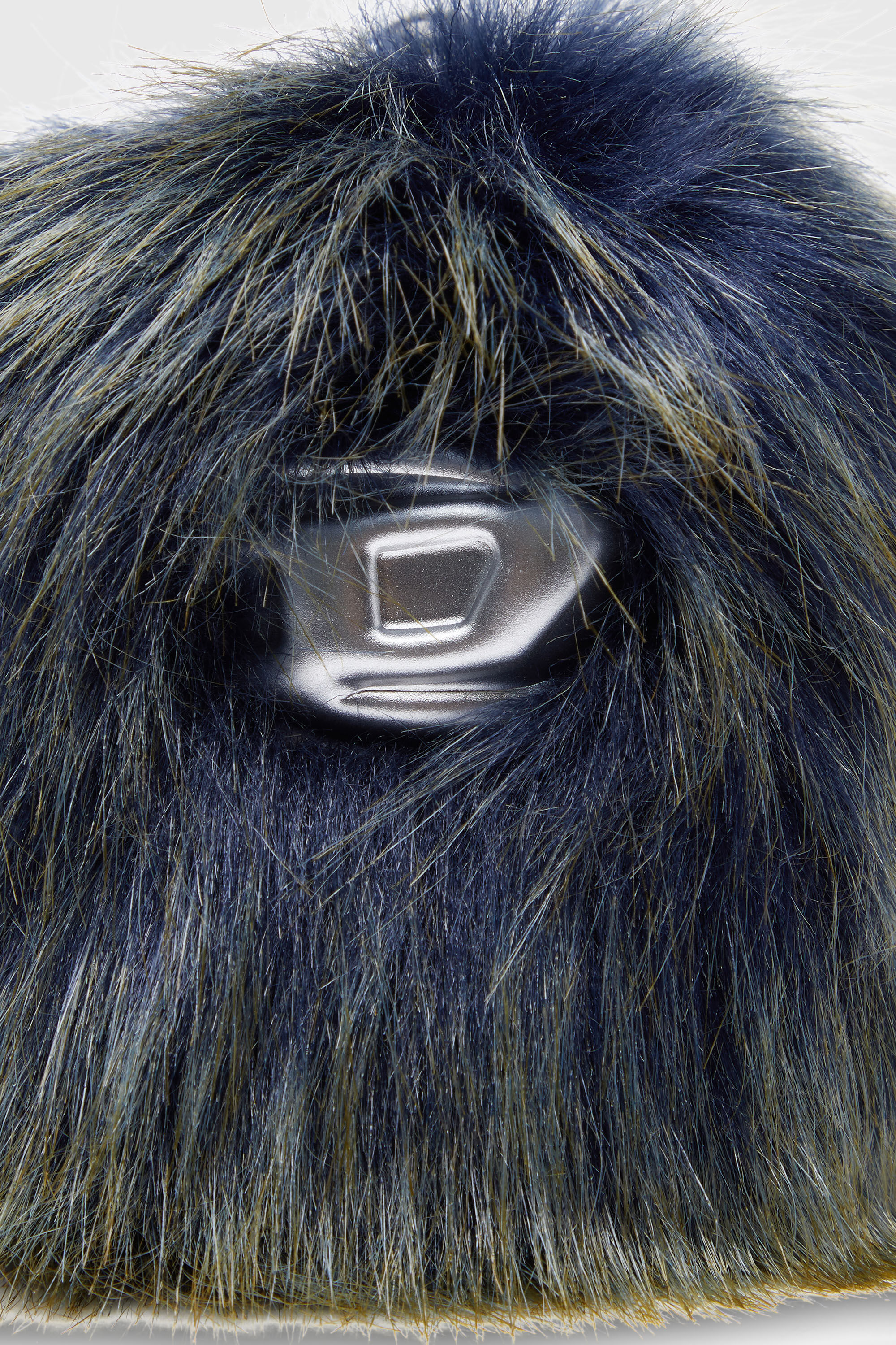 Diesel - MONSTER, Unisex's Furry charm with pendant in Blue - 2