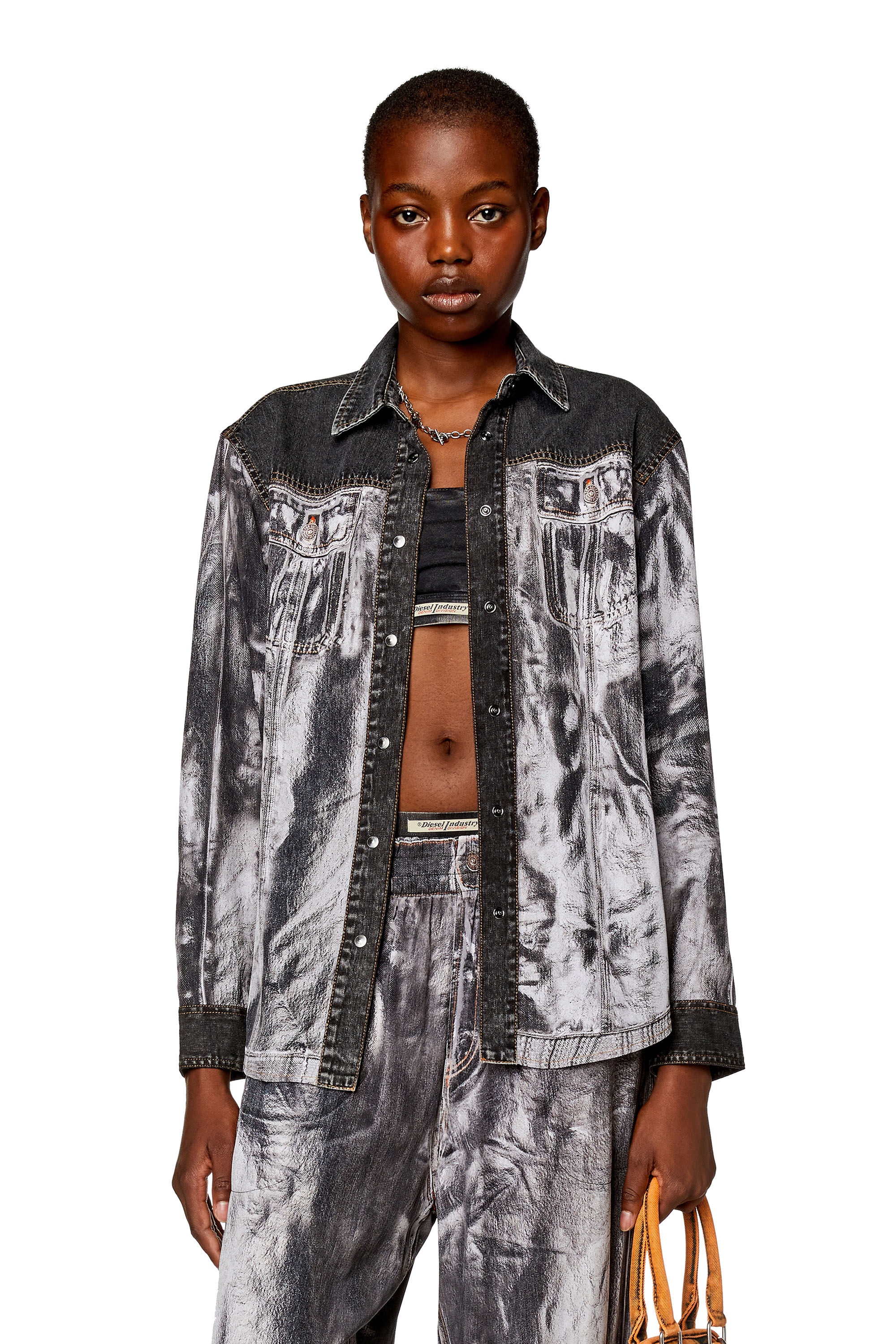 Diesel - C-GILLY-A, Black/Grey - Image 3