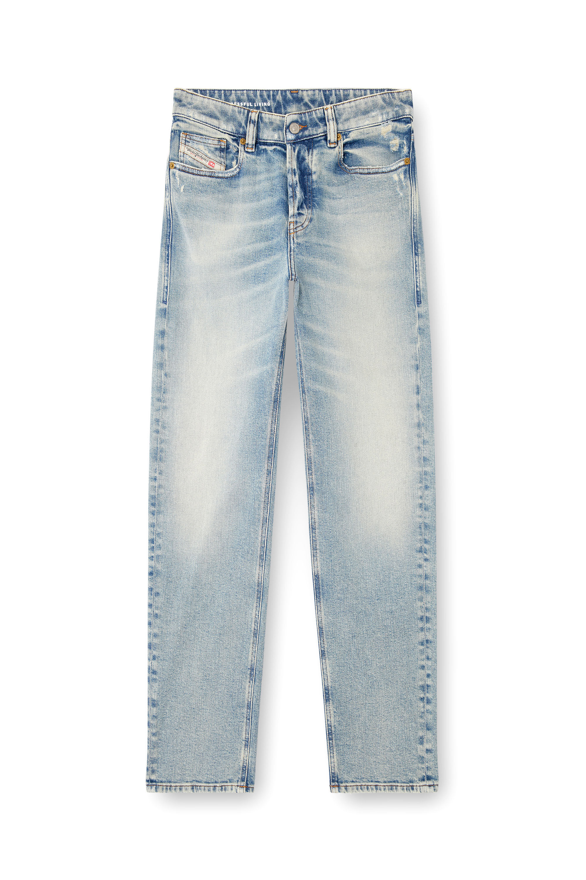 Diesel - Woman's Regular Jeans 1988 D-Ark 09M21, Light Blue - 2