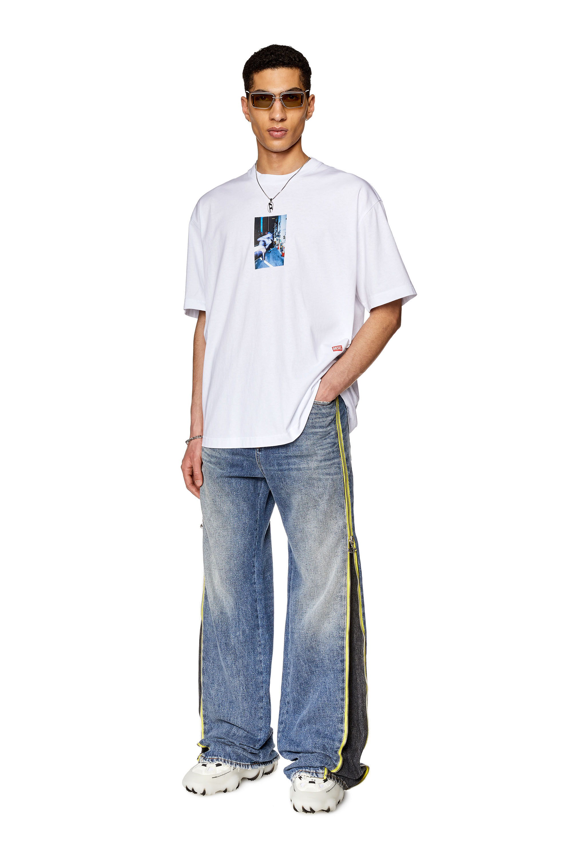Diesel - T-WASH-L3, White - Image 1