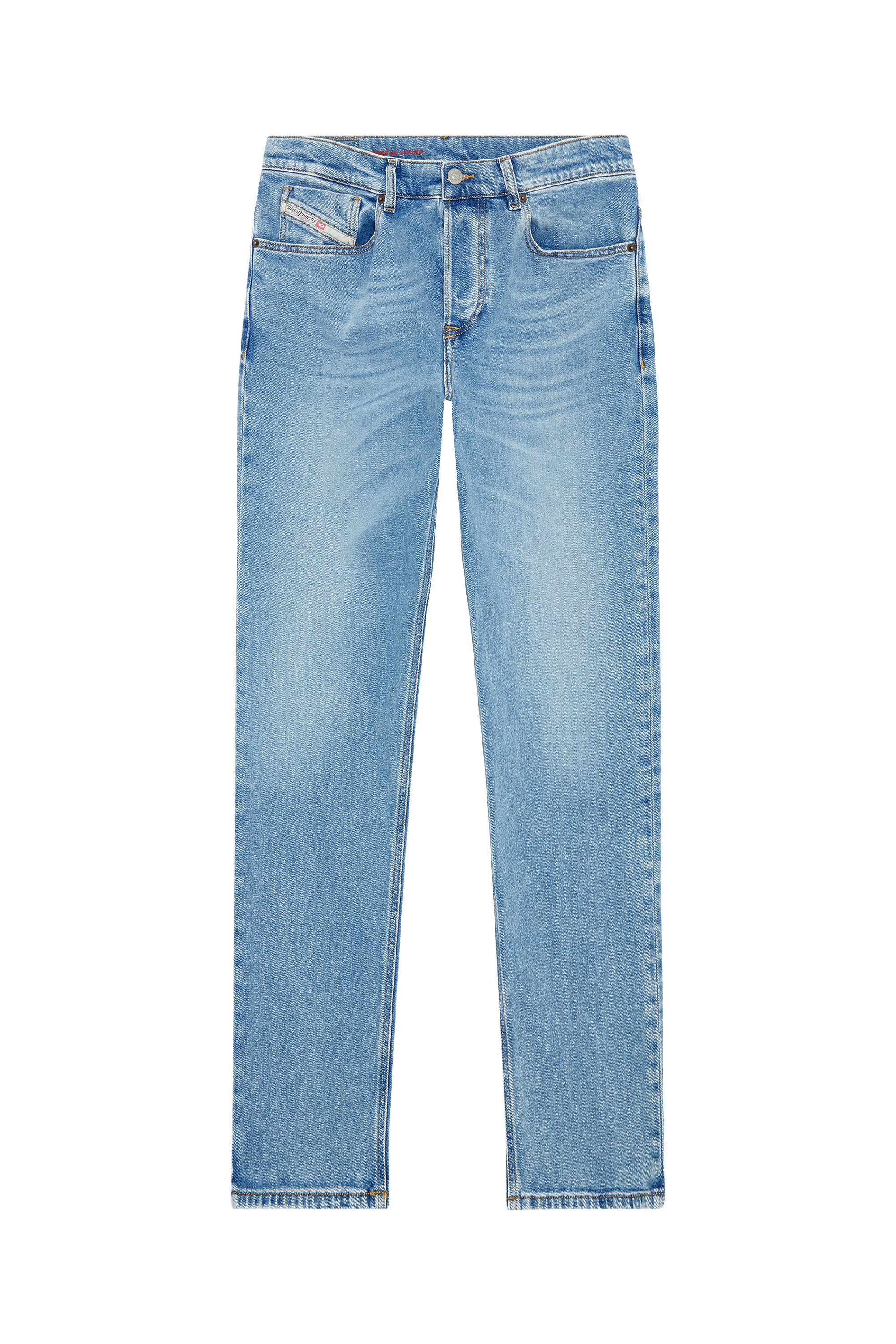 Diesel - Tapered Jeans 2005 D-Fining 9B92L, Light Blue - Image 2