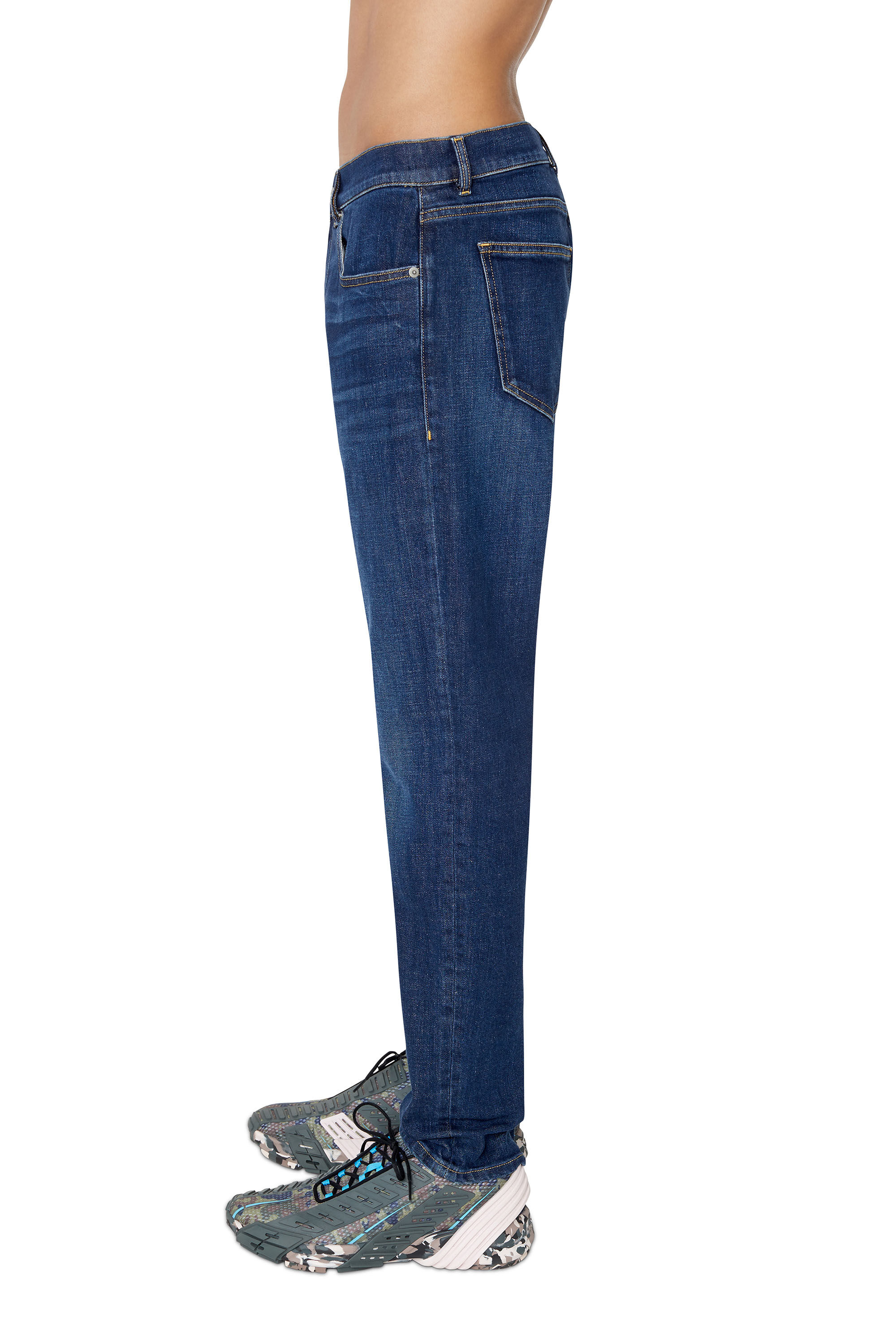 Diesel - Slim Jeans 2019 D-Strukt 09B90, Dark Blue - Image 5