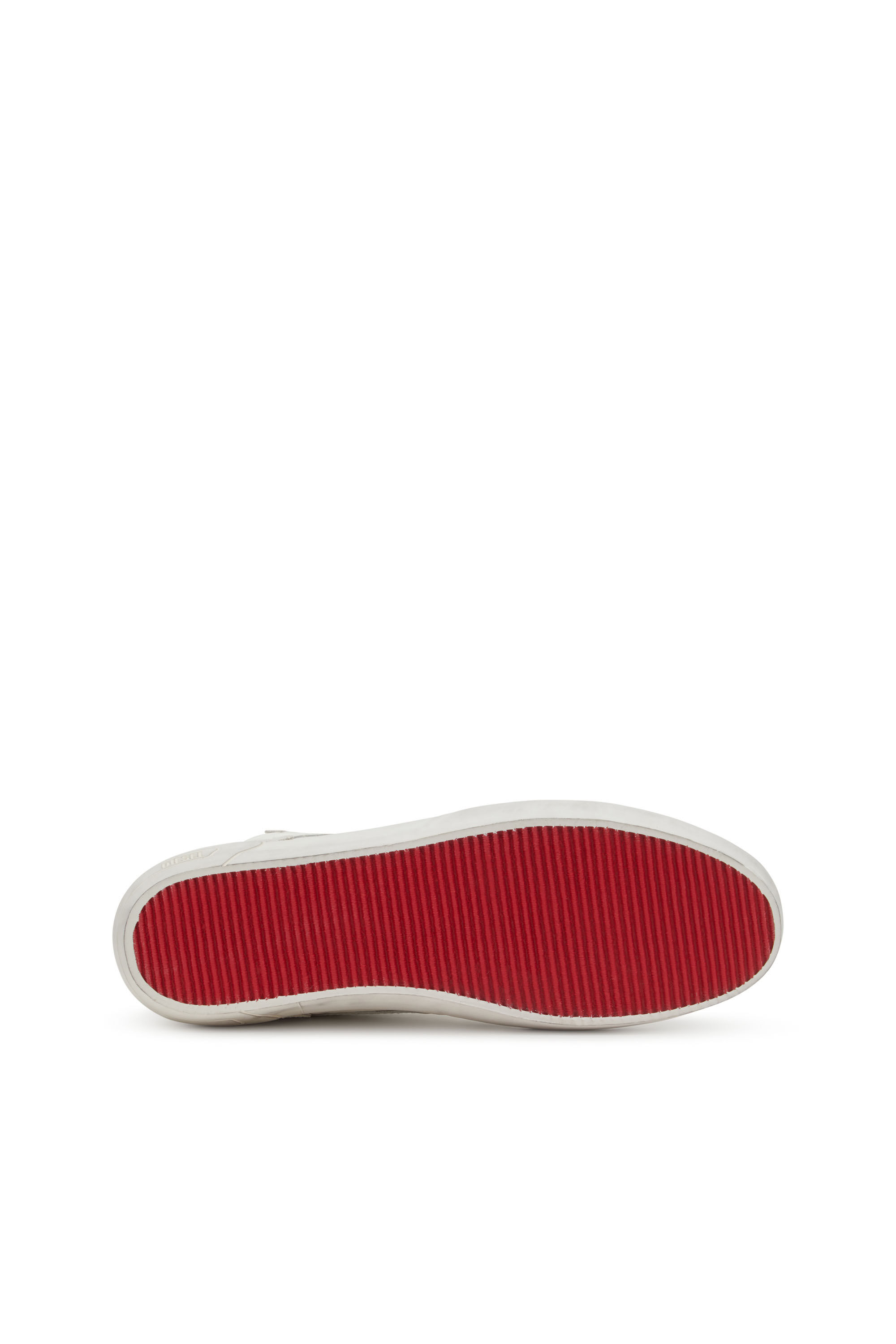 Diesel - S-LEROJI D-1 MID, Man's S-Leroji D-Padded-ripstop and suede high-top sneakers in White - 4