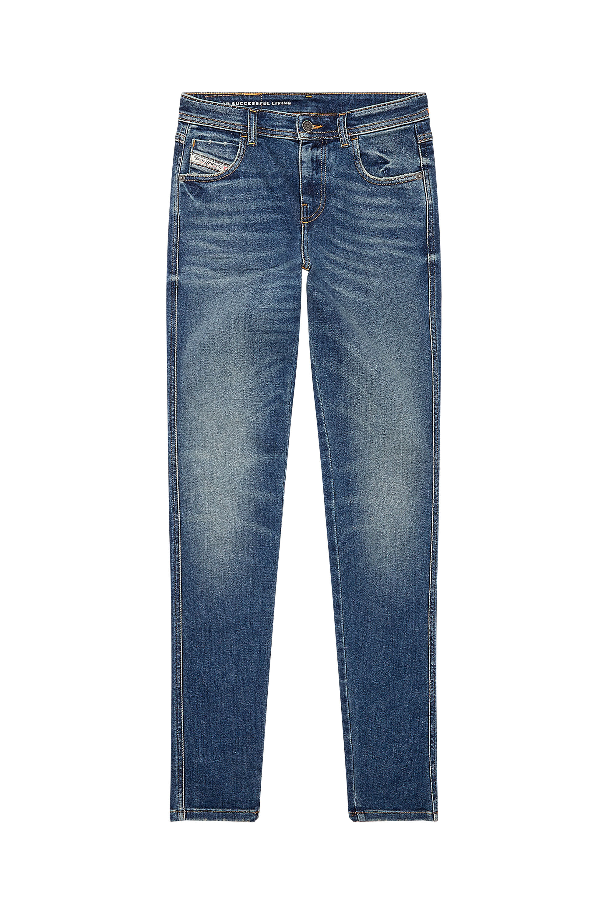 Diesel - Skinny Jeans 2015 Babhila 09G71, Dark Blue - Image 2