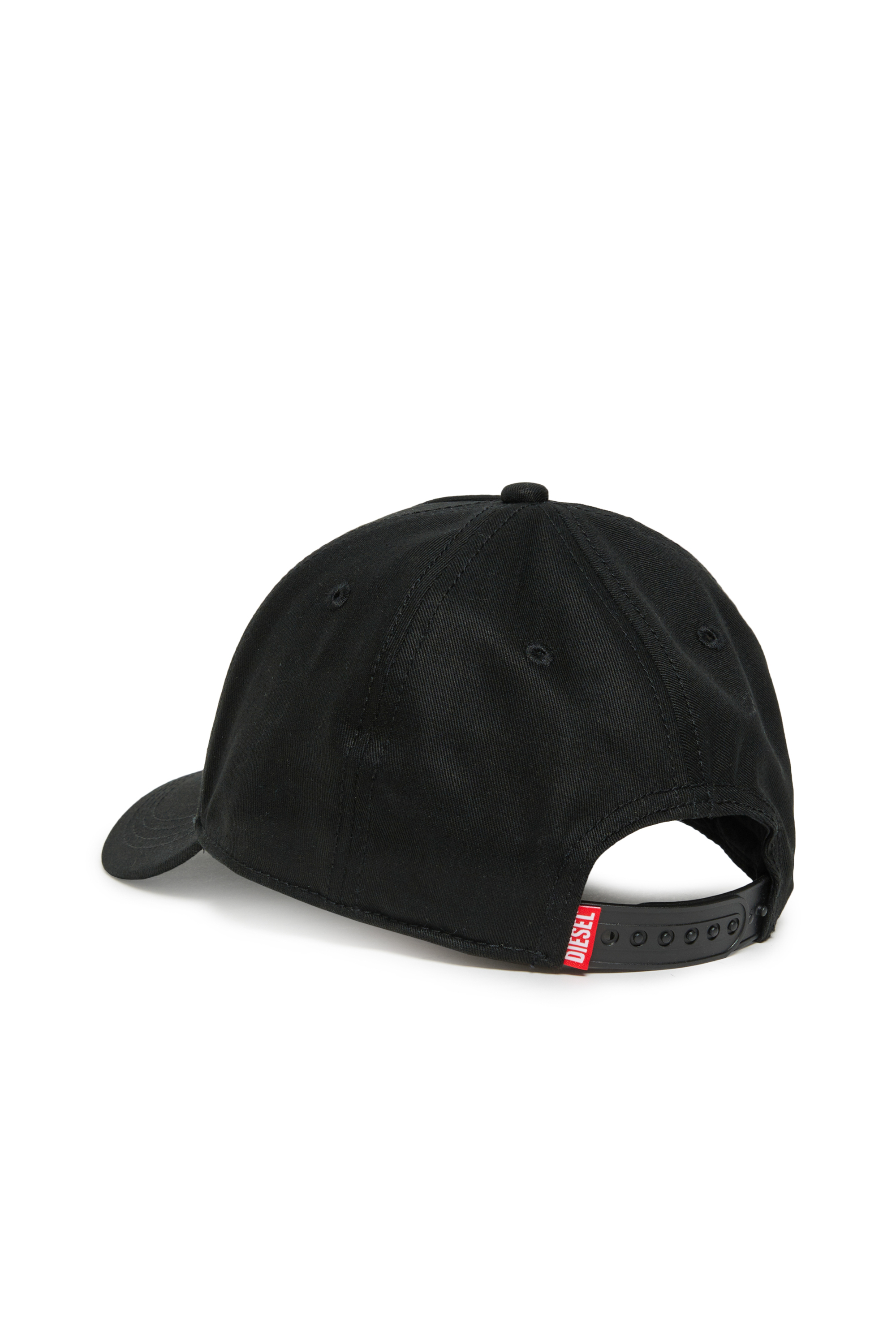 Diesel - FUPIR, Man's Baseball cap with shadow logo in Black - 2