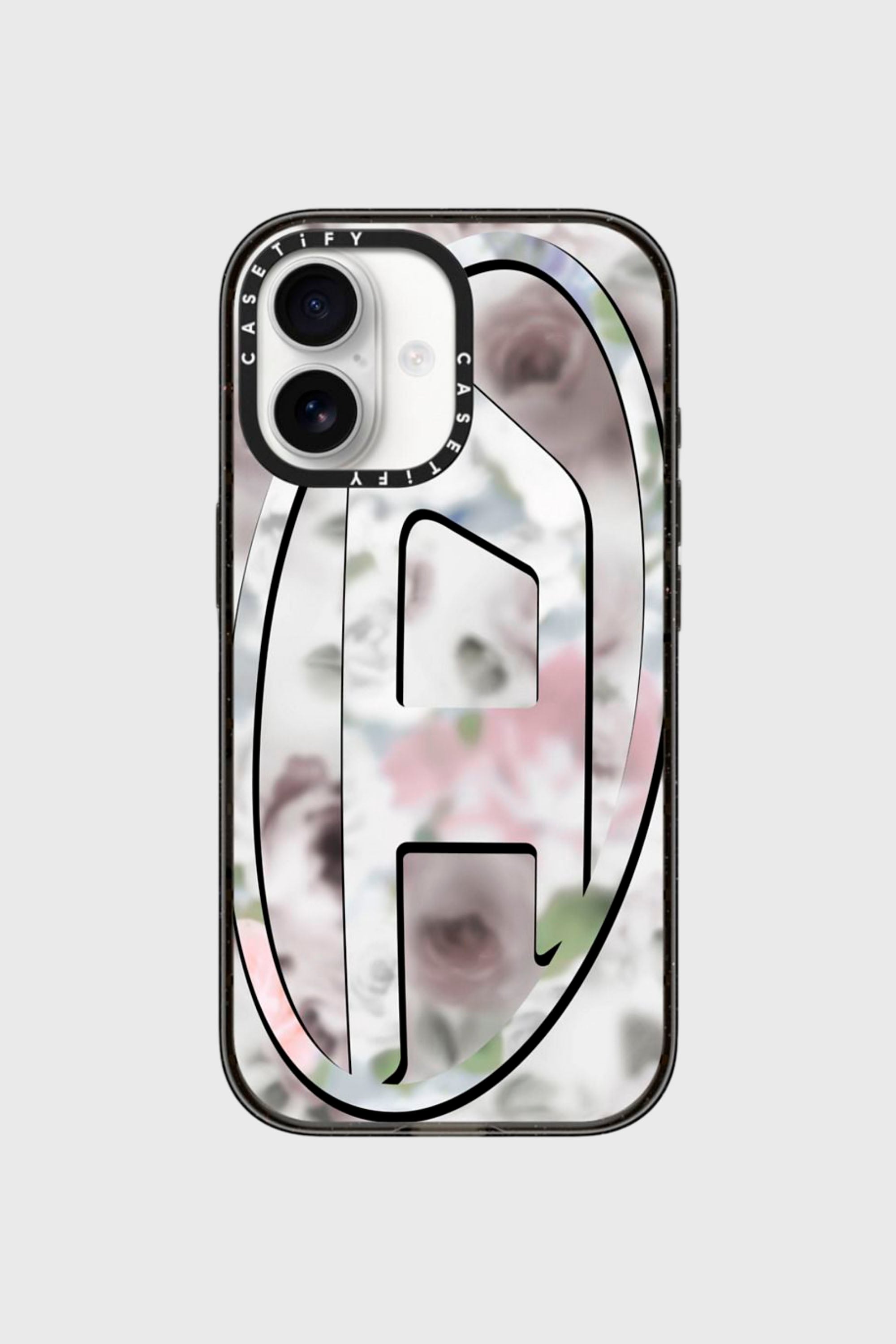 Diesel - 60529 MOULDED CASE, Unisex's Oval D impact case for iPhone 17 in Black/Pink - 1
