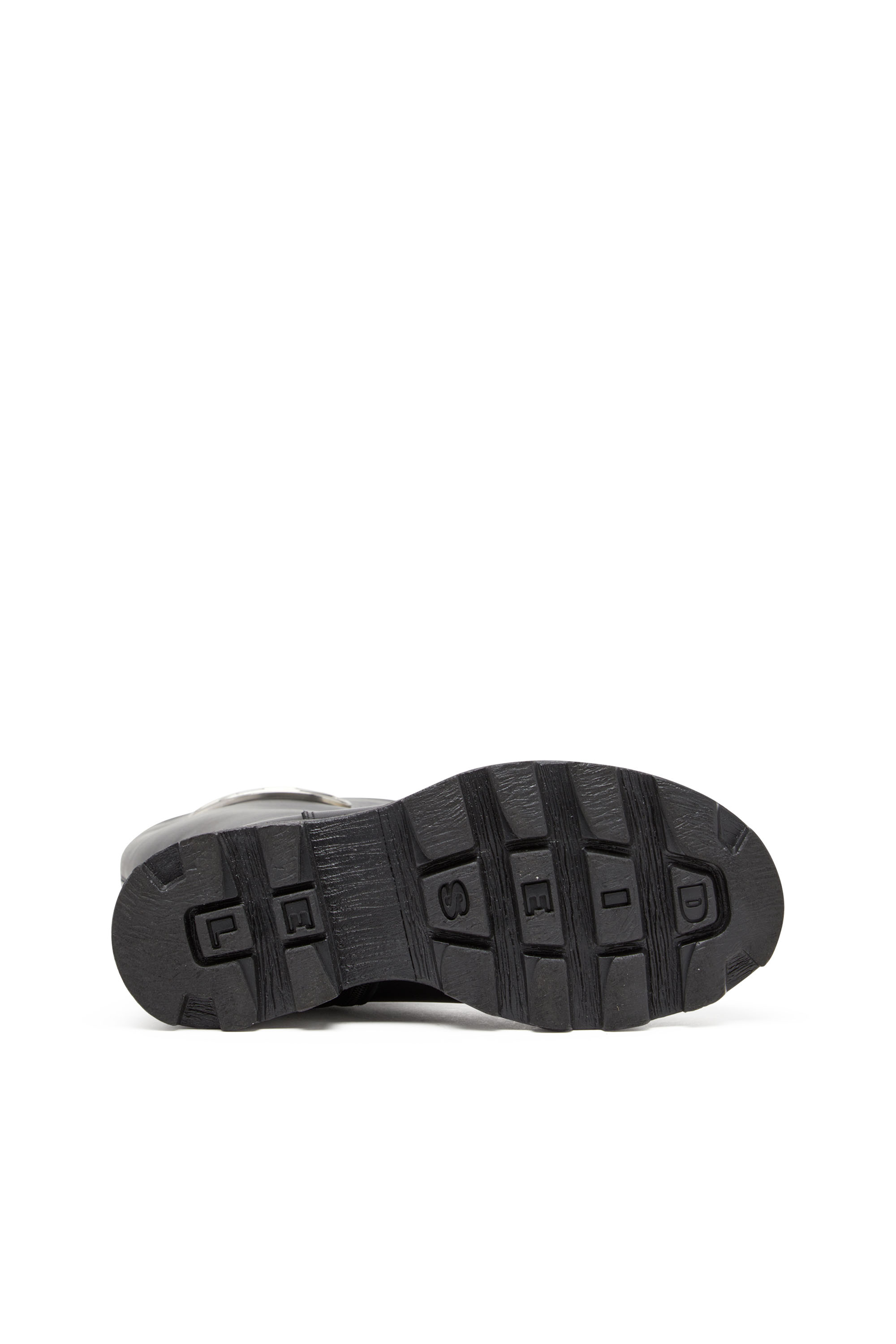 Diesel - D-HAMMER HB D W, Woman's D-Hammer-Leather knee-high boots in Black - 5