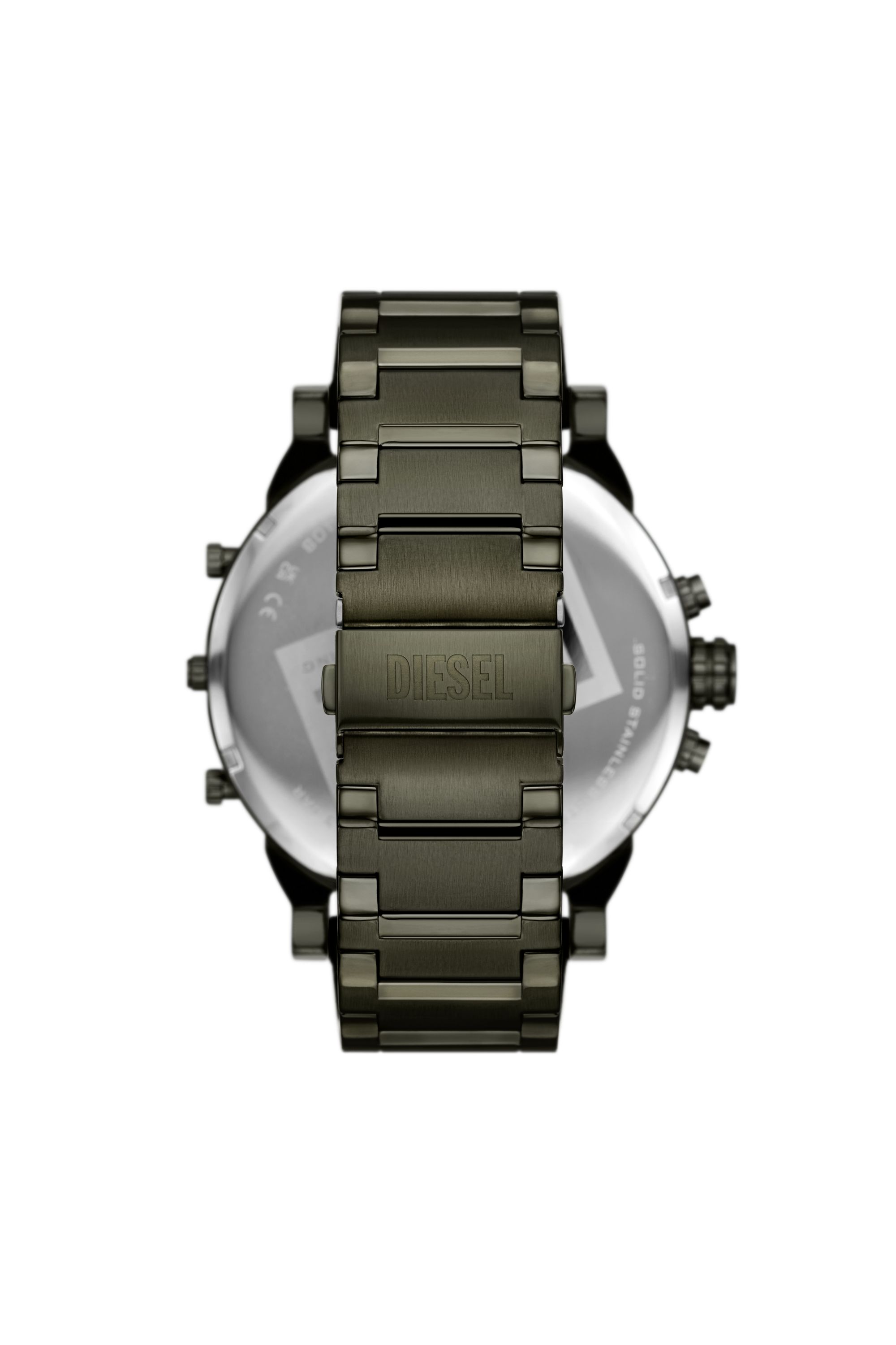 Diesel - DZ7485 WATCH, Man's Mr. Daddy 2.0 Green Stainless Steel Watch in Green - 2