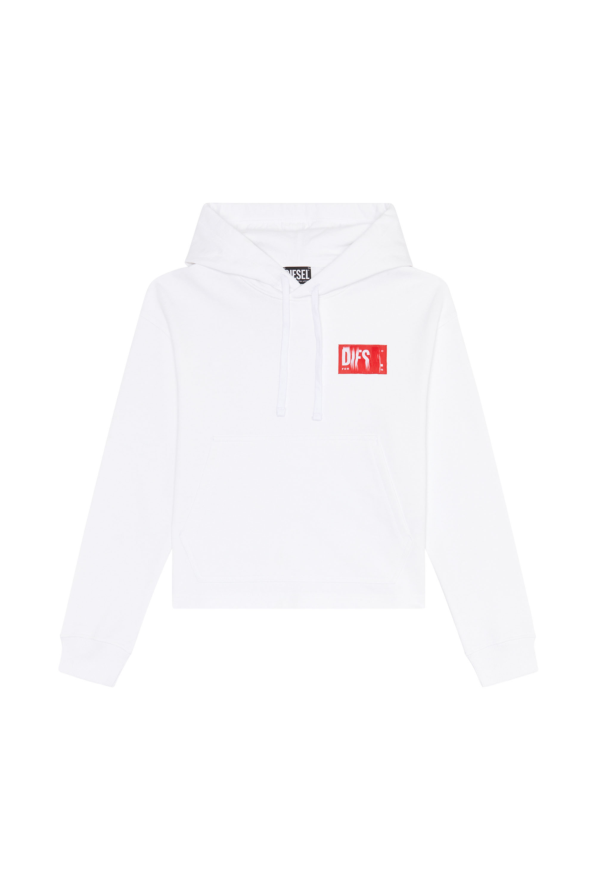 Diesel - F-JARALABEL-HOOD, White - Image 3