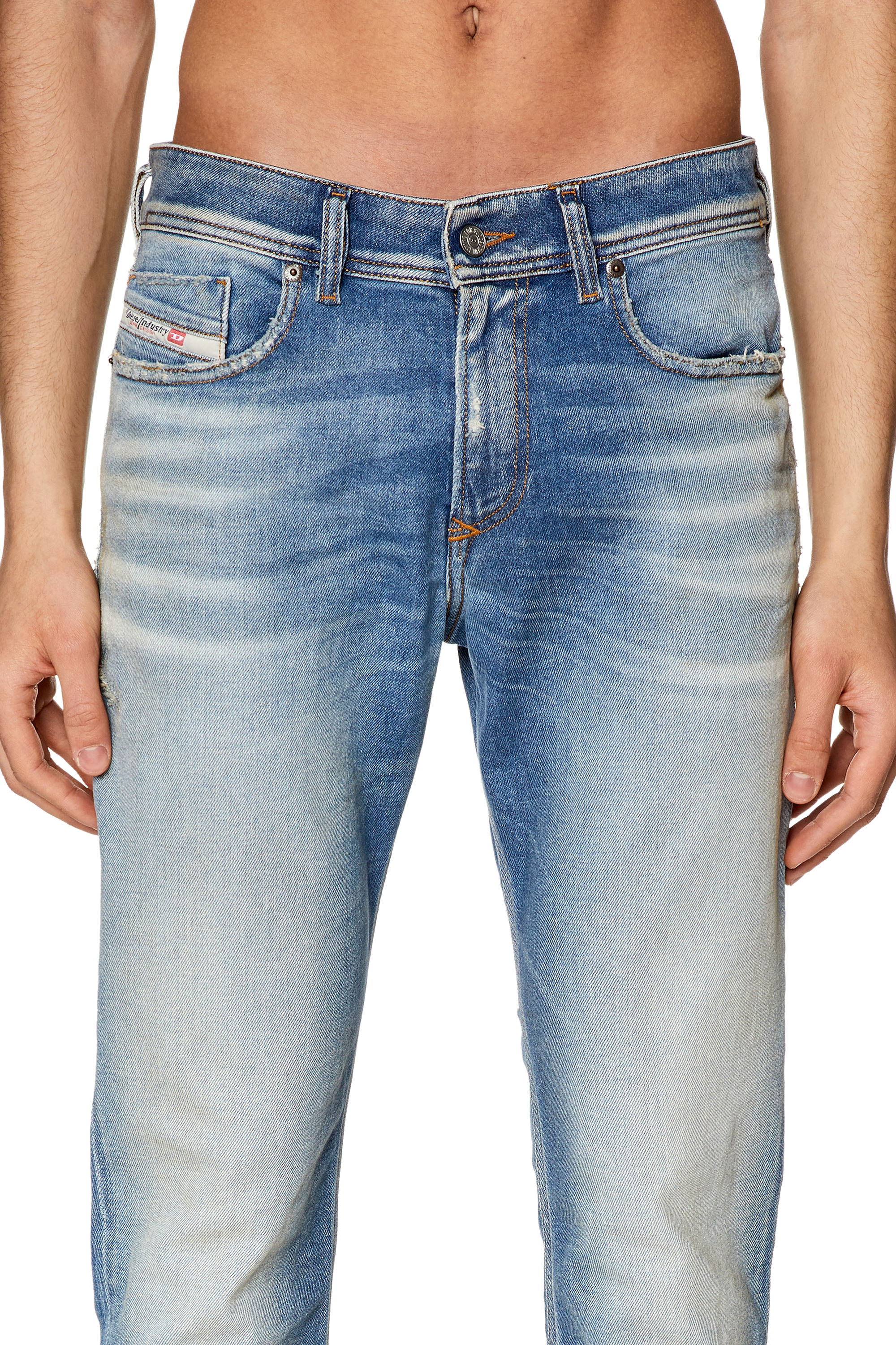 Diesel - Skinny Jeans 1979 Sleenker 09G26, Light Blue - Image 3