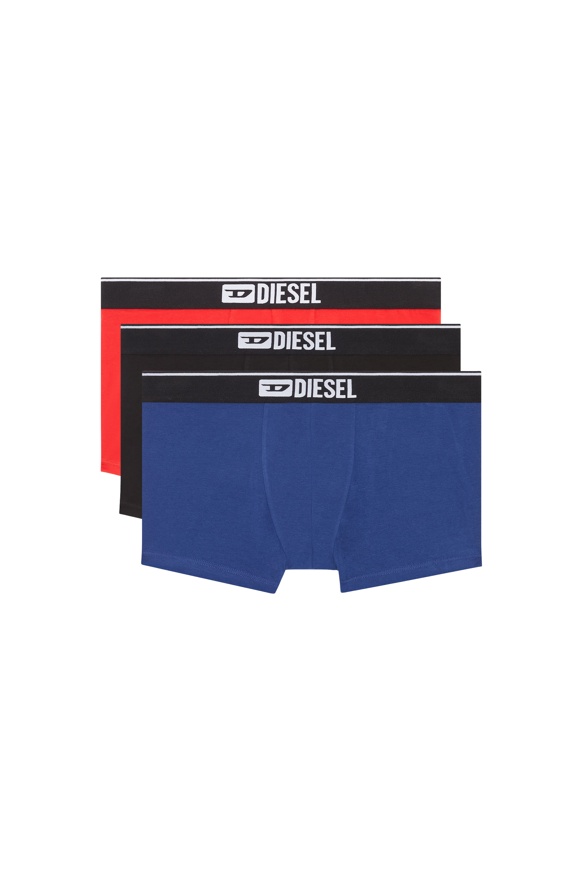 UMBX-DAMIENTHREEPACK, Black/Blue - Trunks
