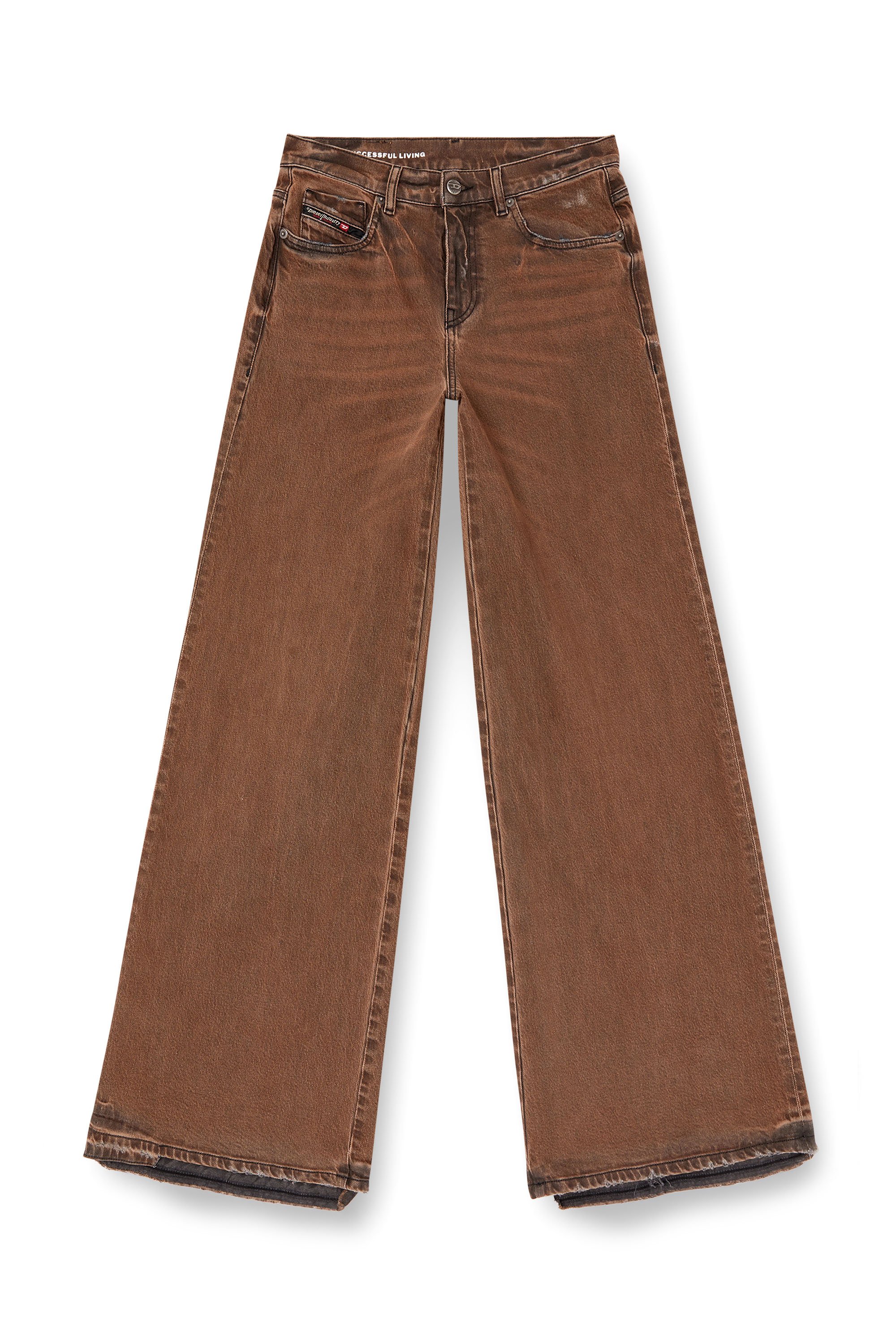 Diesel - Woman's Flare Jeans 1978 D-Akemi 09L24, Brown - 3