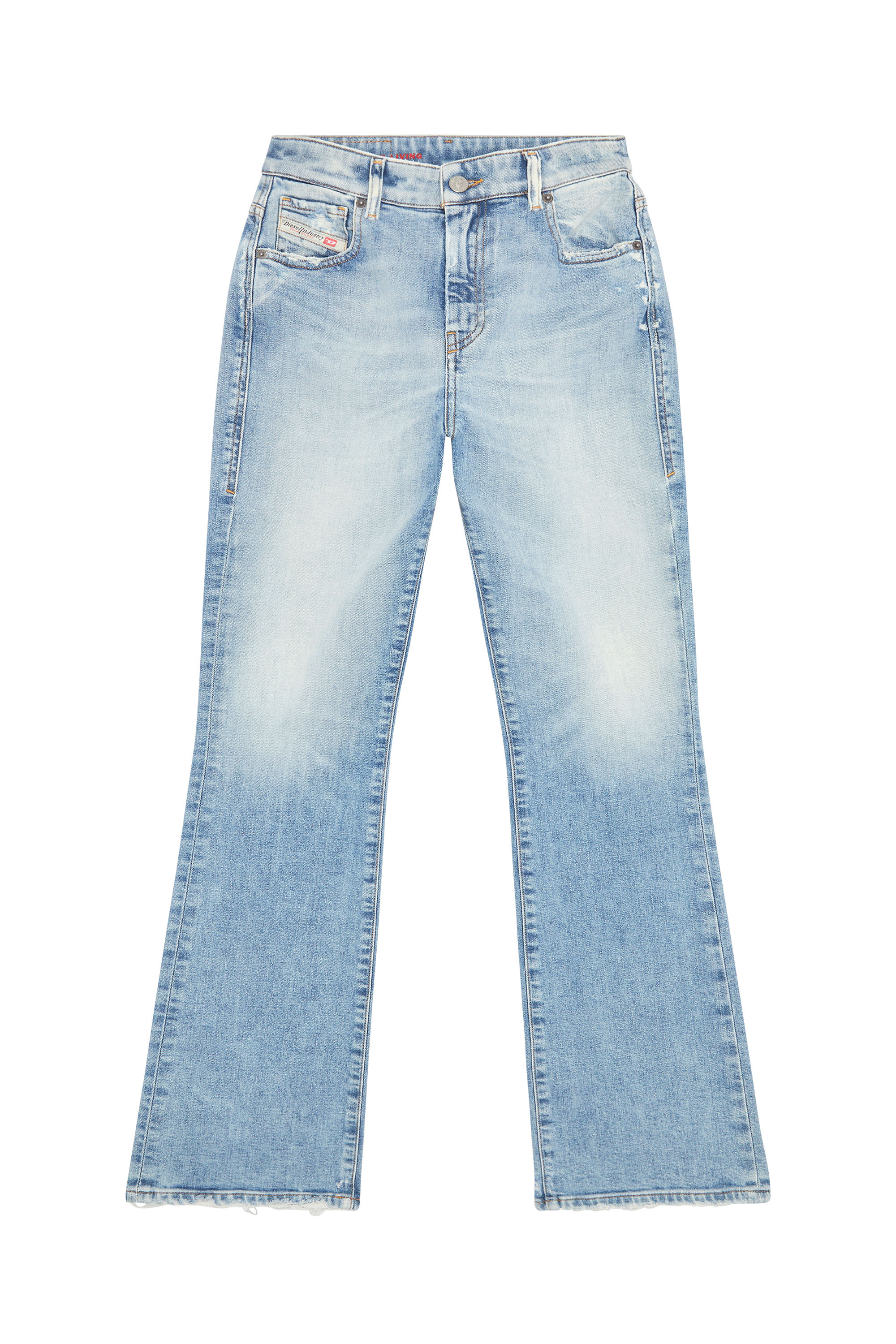 Diesel - Bootcut and Flare Jeans 2003 D-Escription 09E67, Light Blue - Image 6