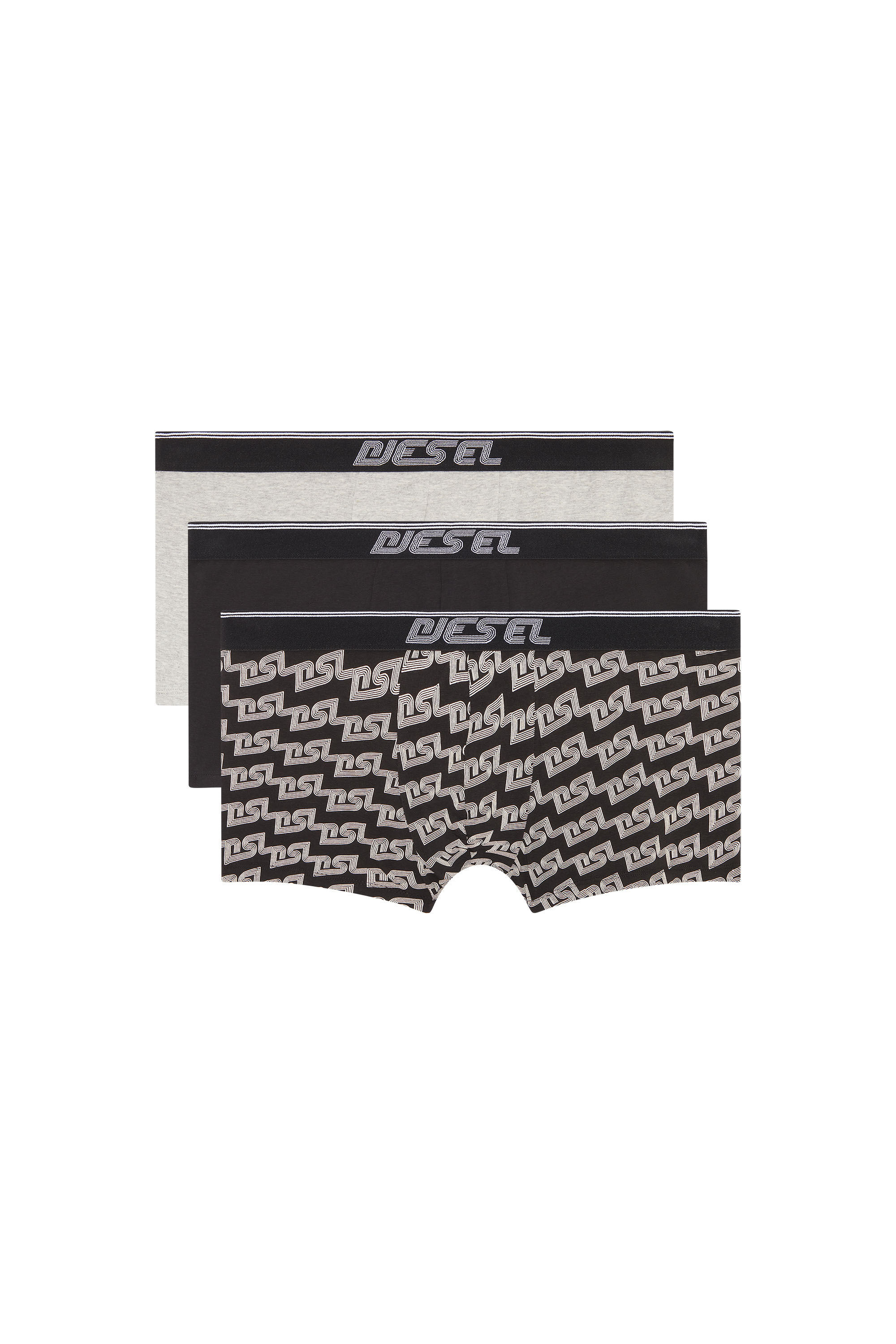 Diesel - UMBX-DAMIENTHREEPACK, Black/Grey - Image 1