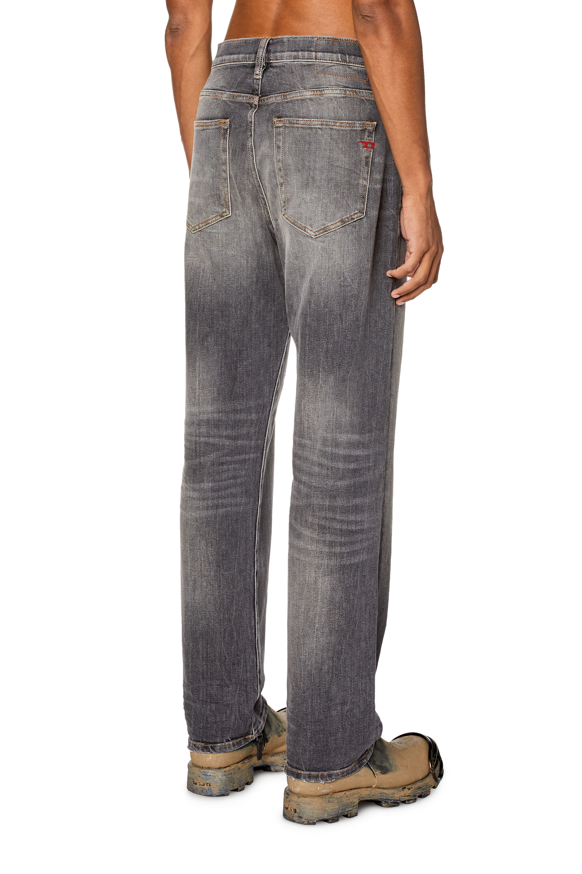 Diesel - Straight Jeans 2020 D-Viker 09G21, Black/Dark grey - Image 2