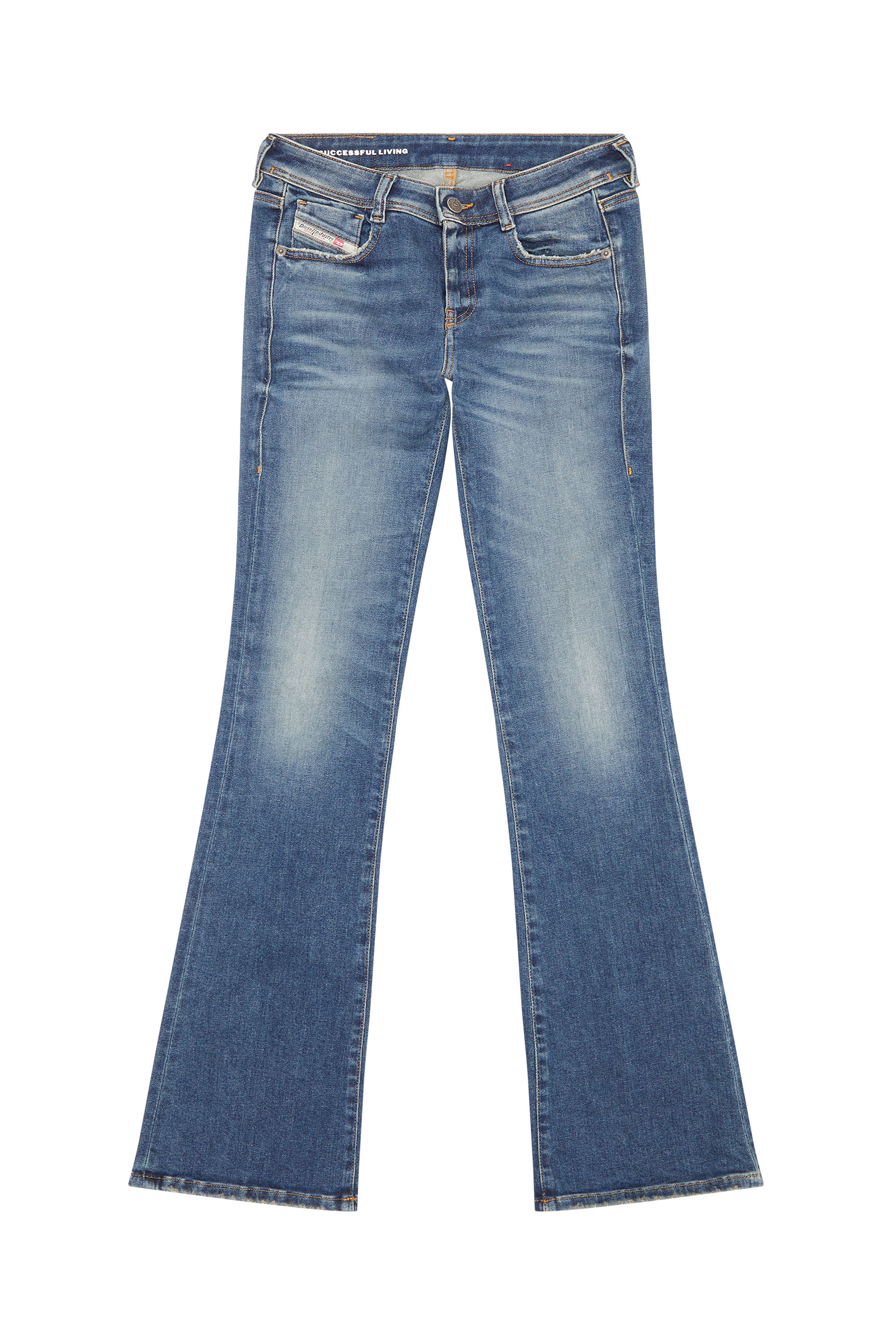 Diesel - Bootcut and Flare Jeans 1969 D-Ebbey 09G71, Dark Blue - Image 3