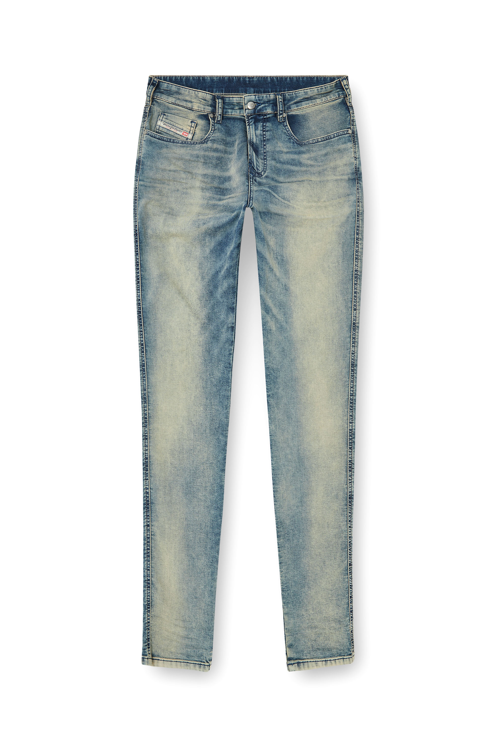 Diesel - Man's Slim 2062 D-Strukt Joggjeans&reg; 09P60, Medium blue - 4